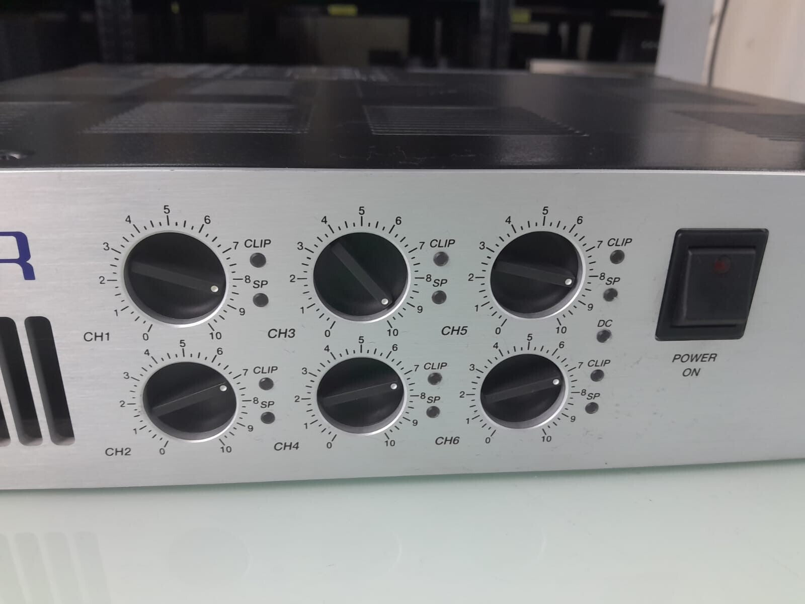 ECLER MPA6-80R MULTICHANNEL POWER AMPLIFIER