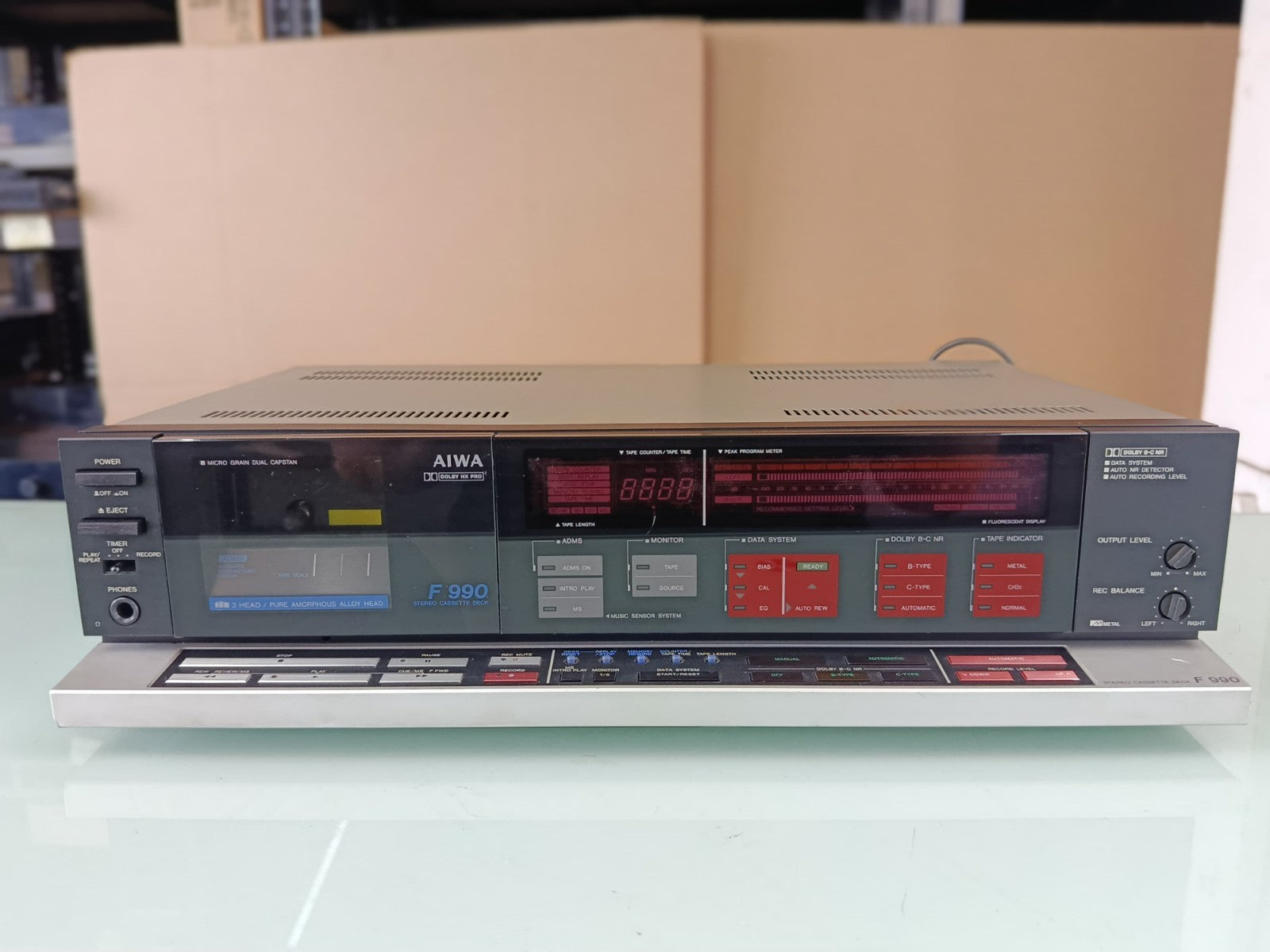AIWA F 990 STEREO CASSETTE DECK