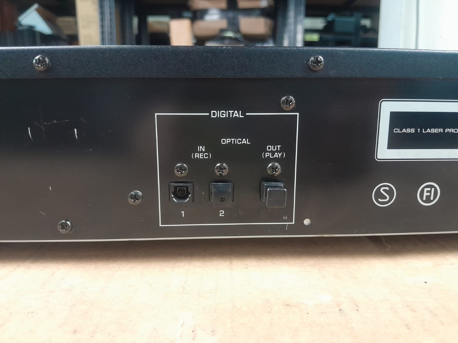 Yamaha MDX-595 Natural Sound Minidisc Recorder