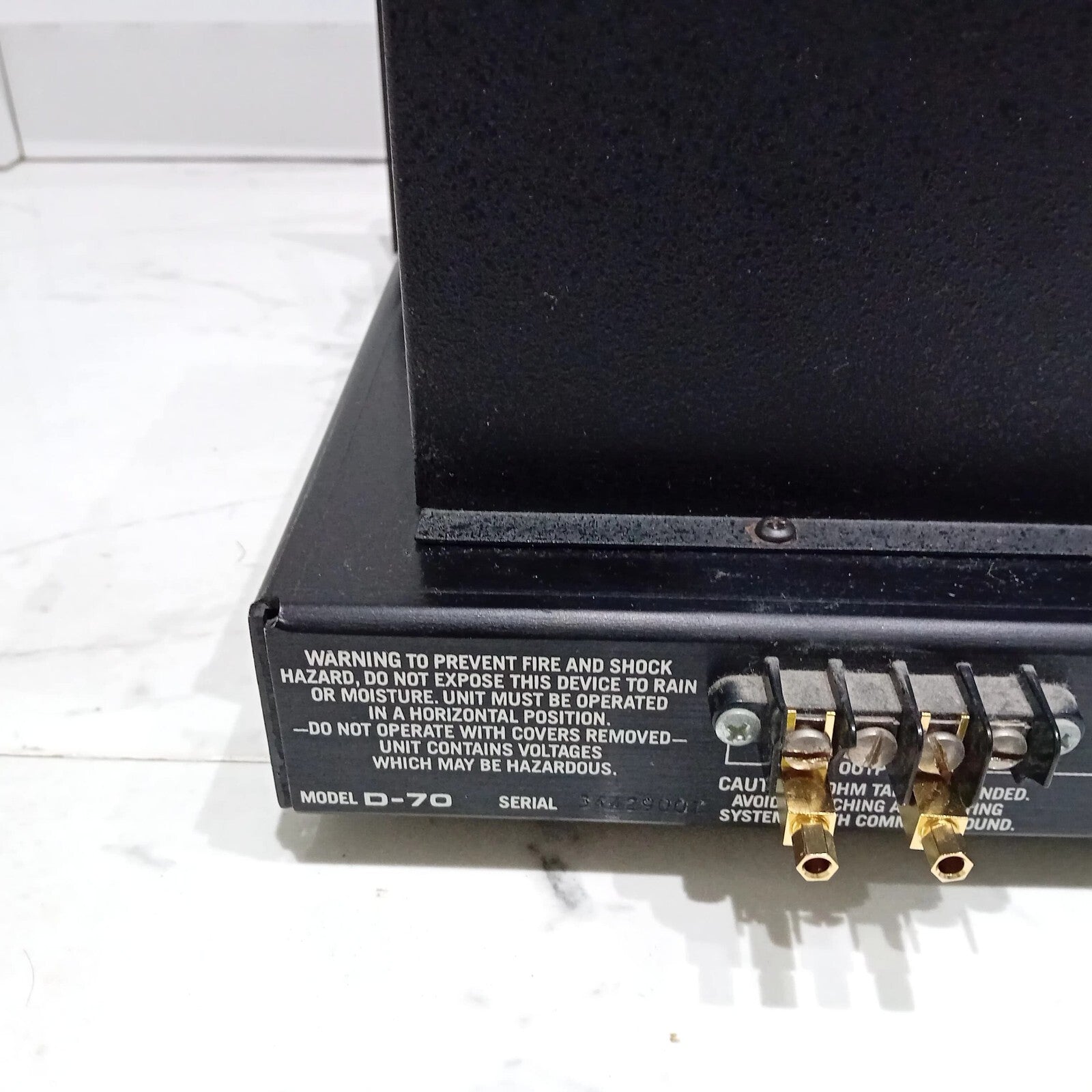 AUDIO RESEARCH MODEL D 70 TUBE VALVE VACUUM POWER AMPLIFIER