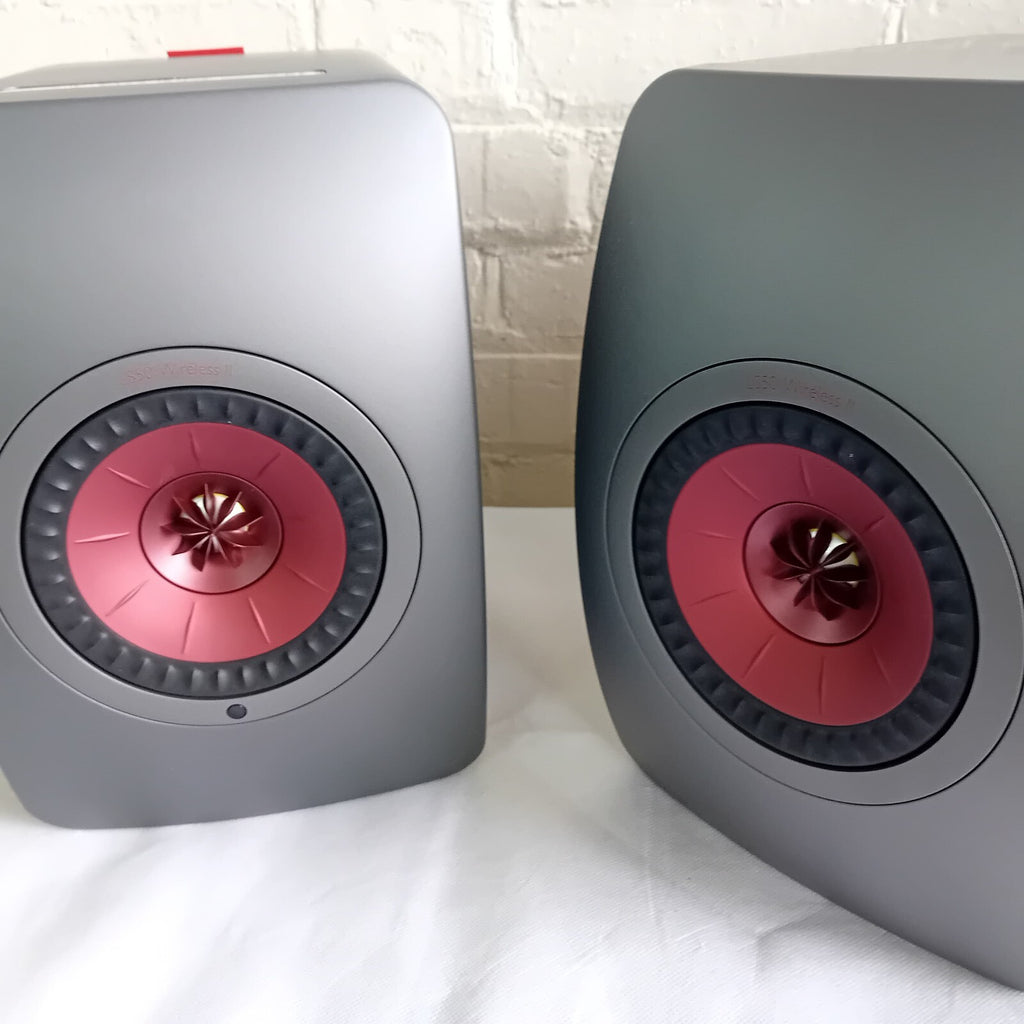 KEF LS50 WIRELESS II TITANIUM GREY SPEAKERS