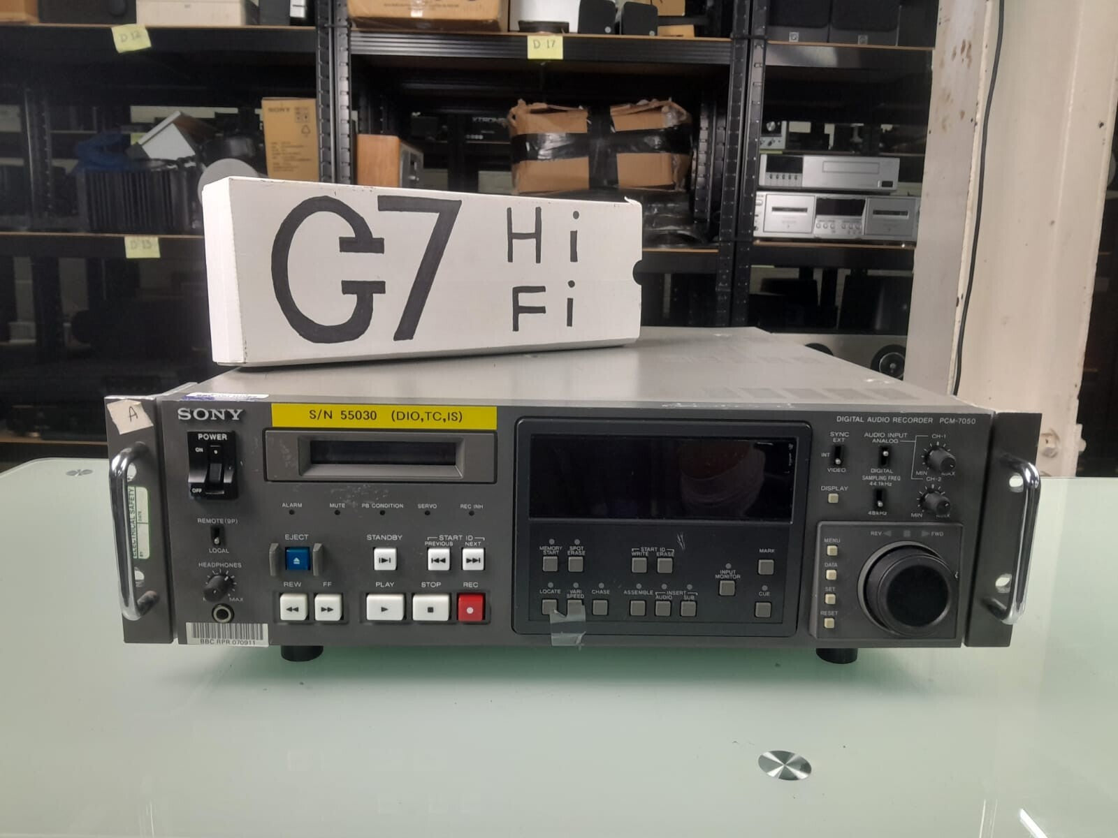 SONY PCM 7050 DIGITAL AUDIO RECORDER