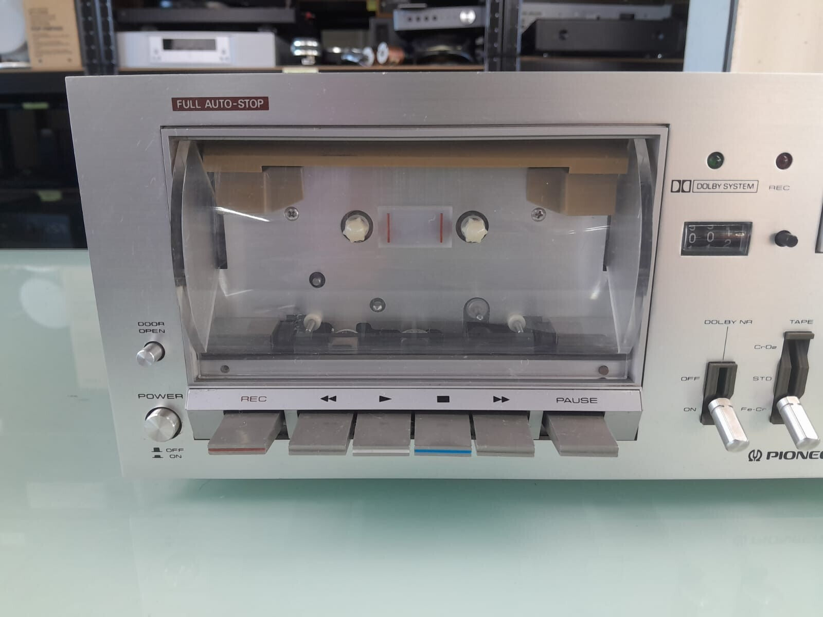 PIONEER CT F4040 STEREO CASSETTE TAPE DECK