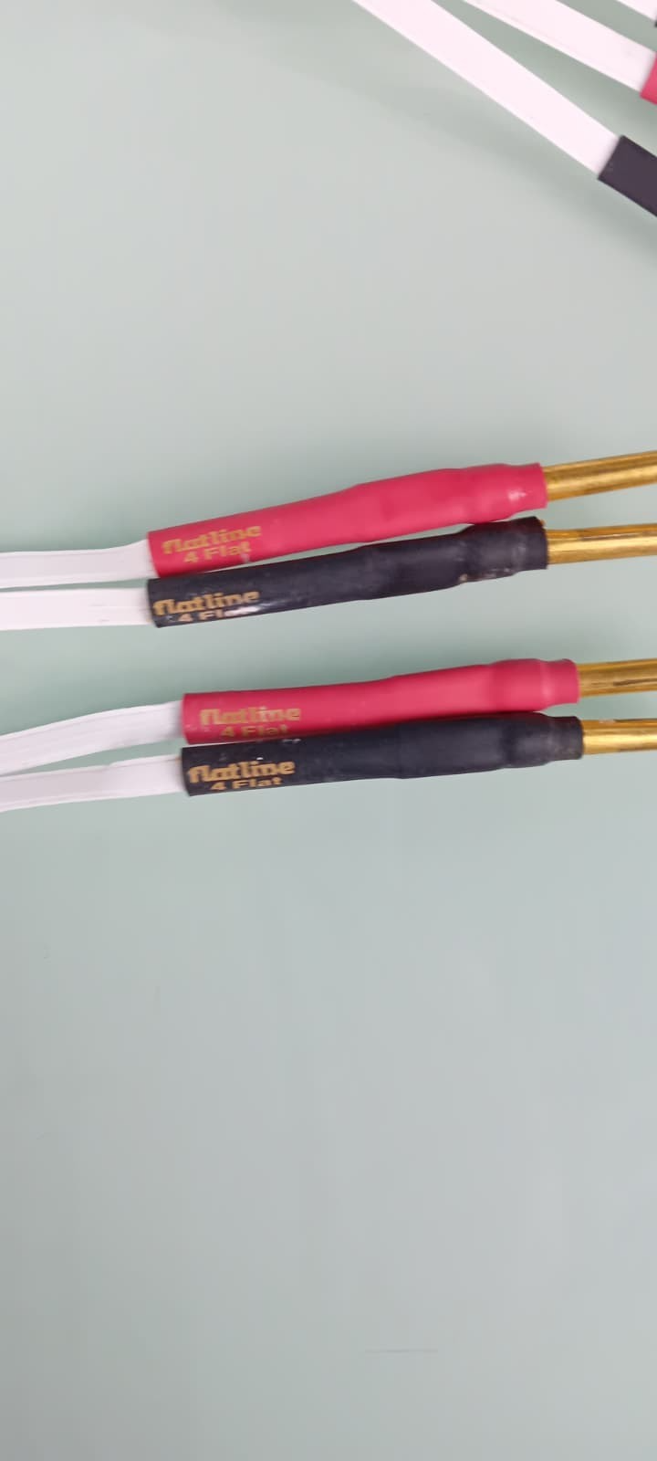 NORDOST FLATLINE 4 FLAT SPEAKER CABLE BI WIRE VERSION #002