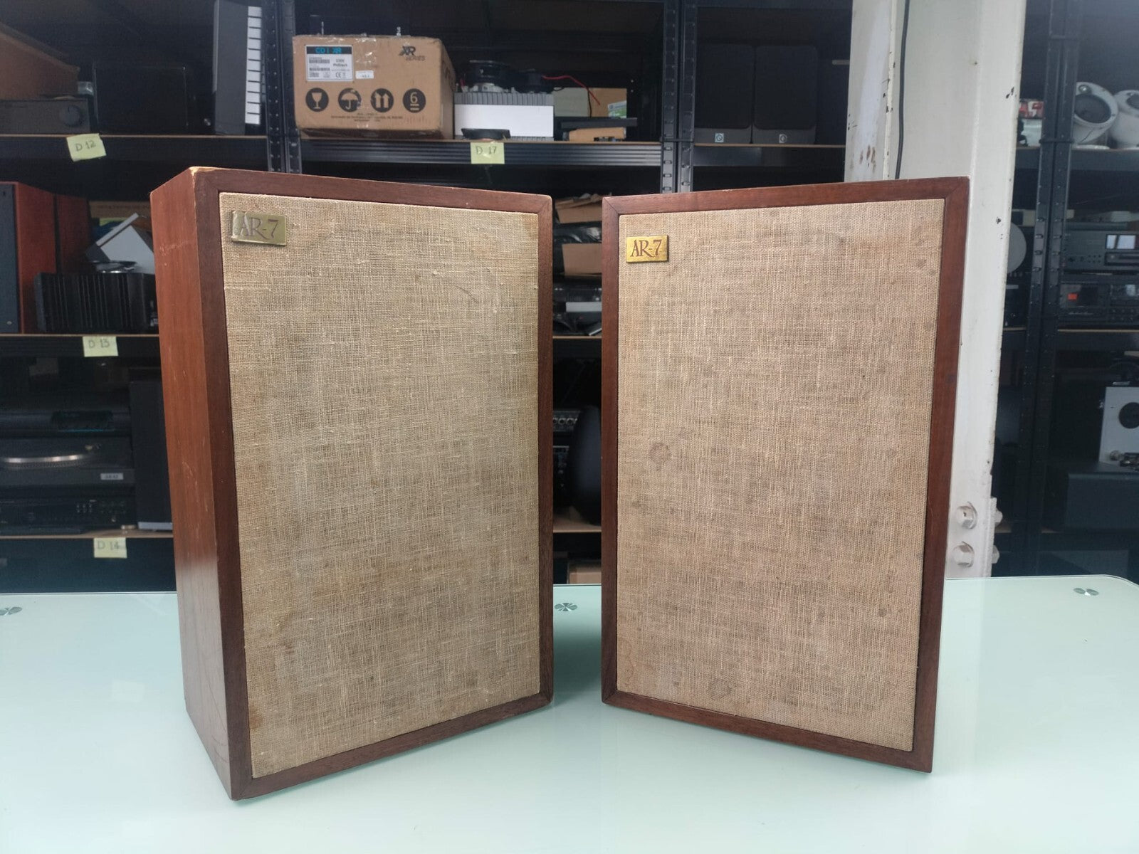 ACOUSTIC RESEARCH AR-7 SPEAKERS
