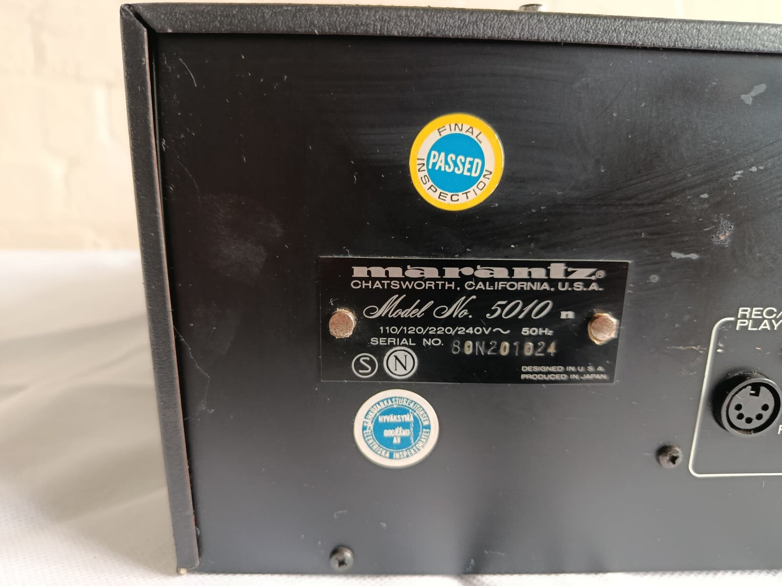 MARANTZ 5010 STEREO CASSETTE DECK