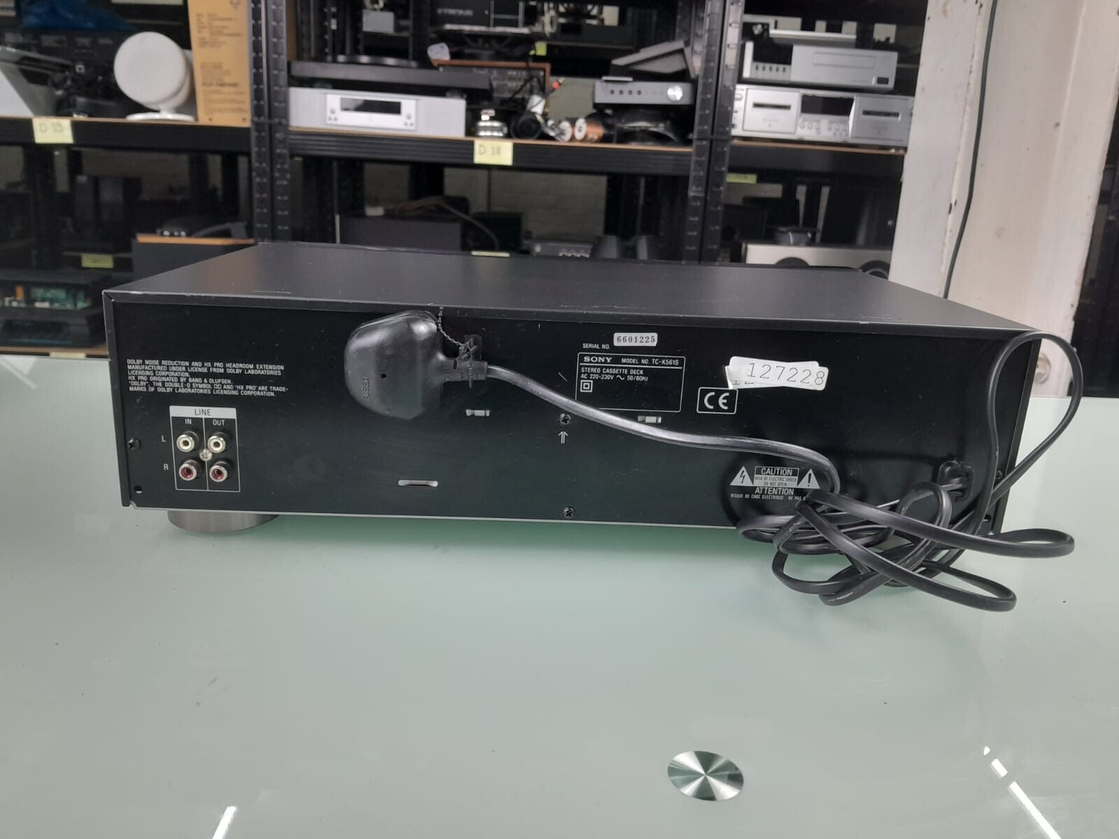 SONY TC K561S STEREO CASSETTE DECK