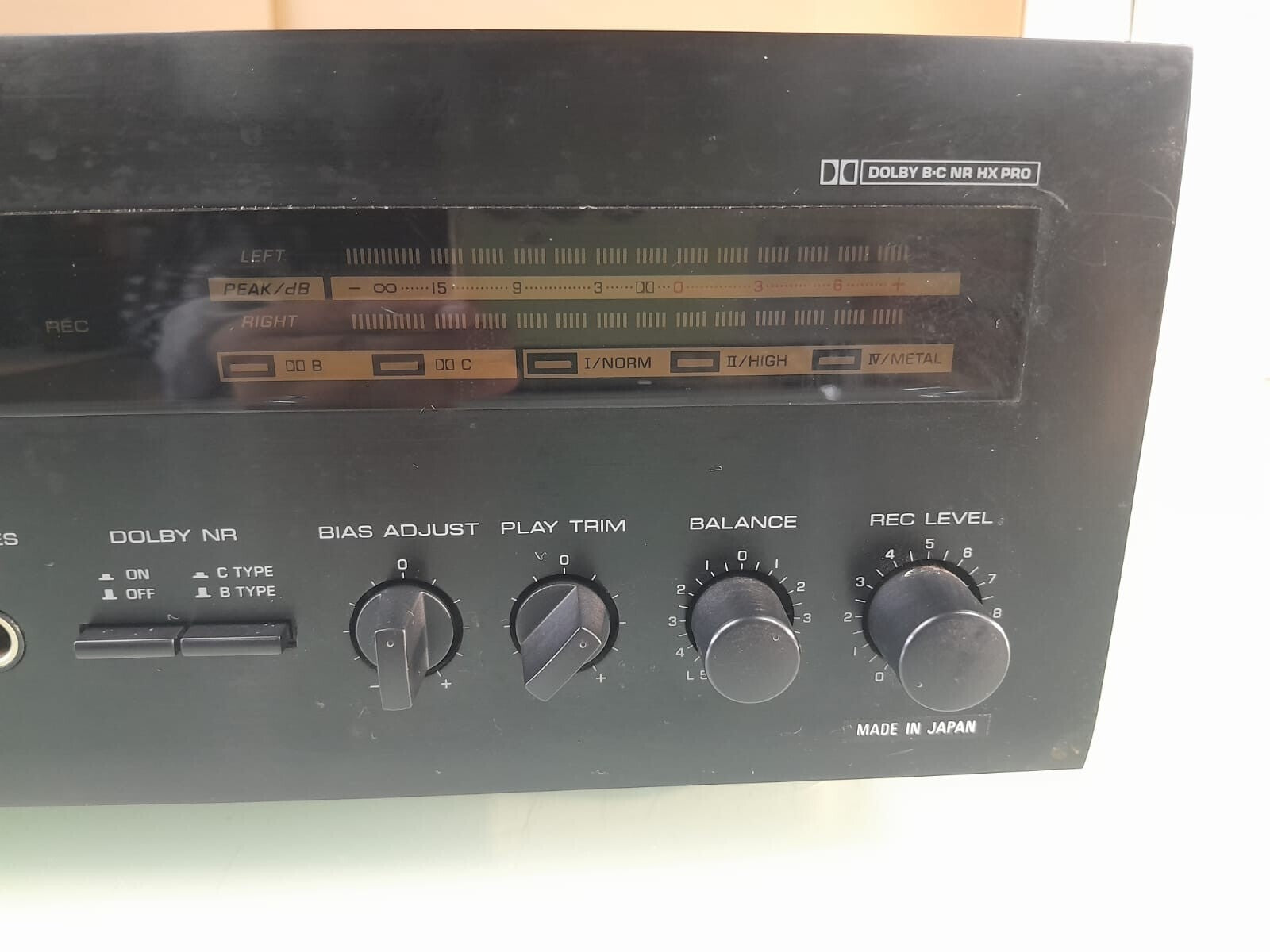 YAMAHA KX 260 NATURAL SOUND STEREO CASSETTE DECK
