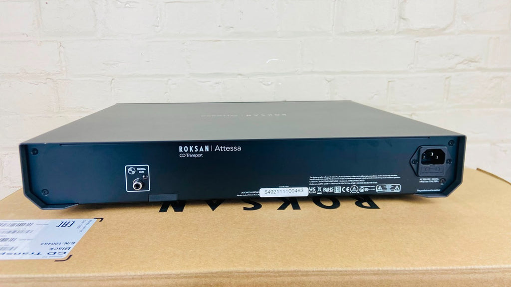 ROKSAN ATTESSA CD TRANSPORT WITH REMOTE CONTROL