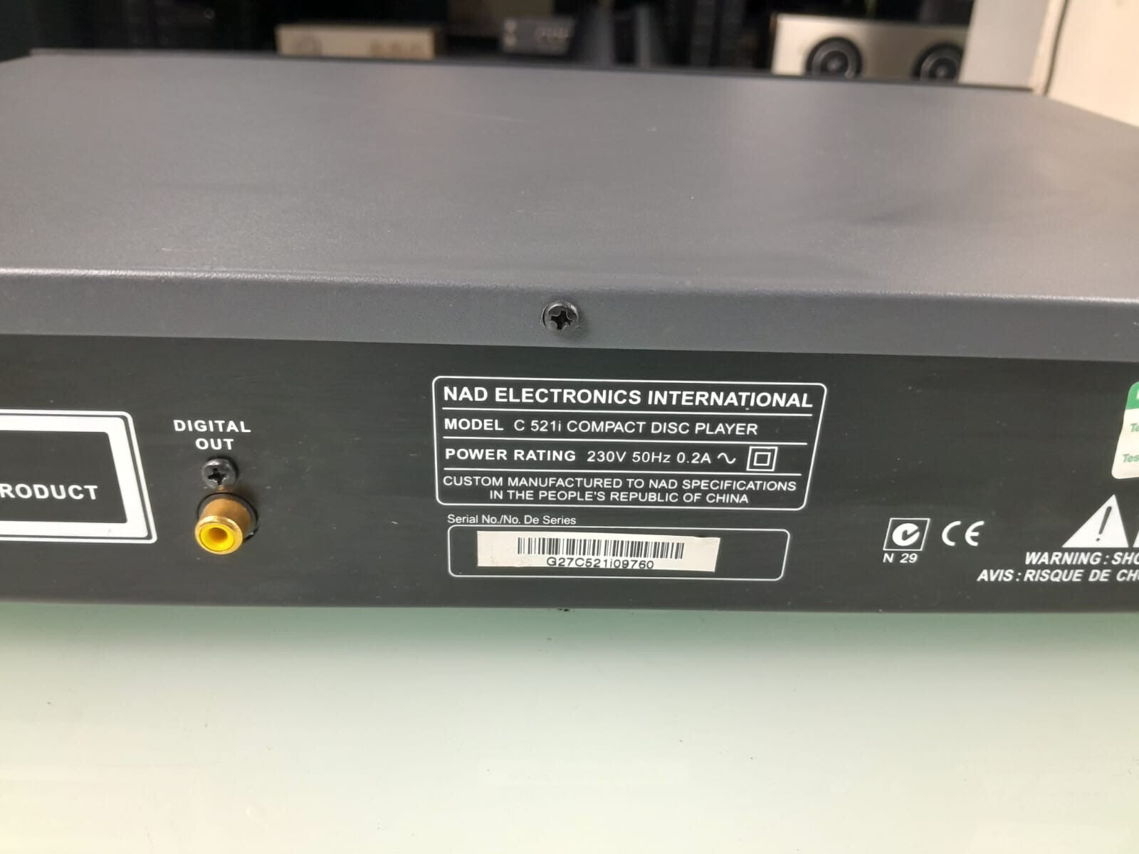 NAD C 521I CD PLAYER