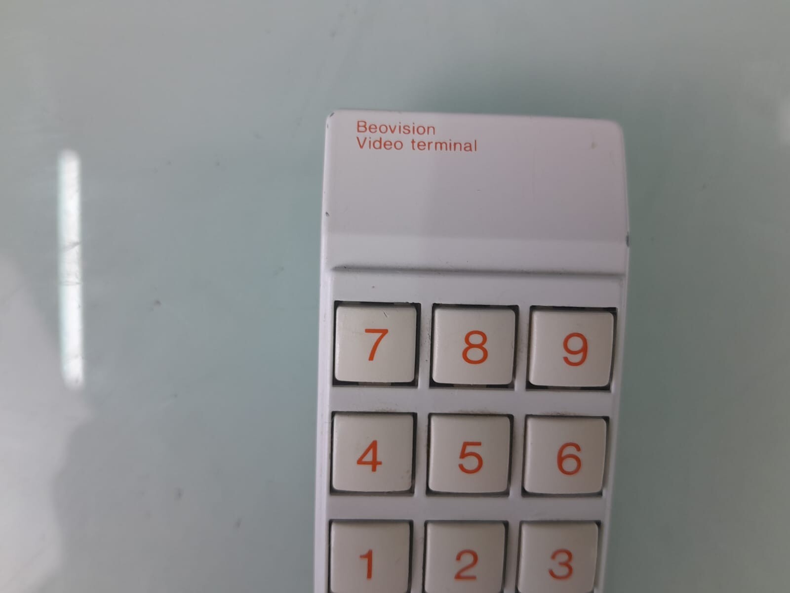B&O BANG & OLUFSEN BEOVISION VIDEO TERMINAL REMOTE CONTROL #002