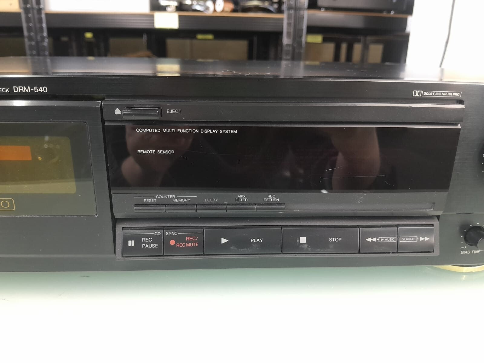 DENON DRM 540 PRECISION AUDIO COMPONENT / STEREO CASSETTE TAPE DECK