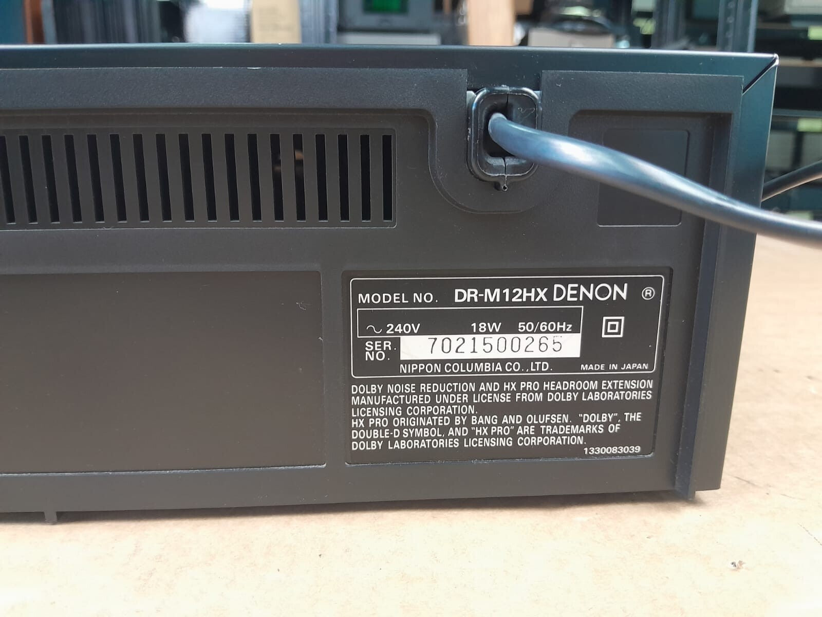 Denon DR-M12HX Stereo Cassette Deck