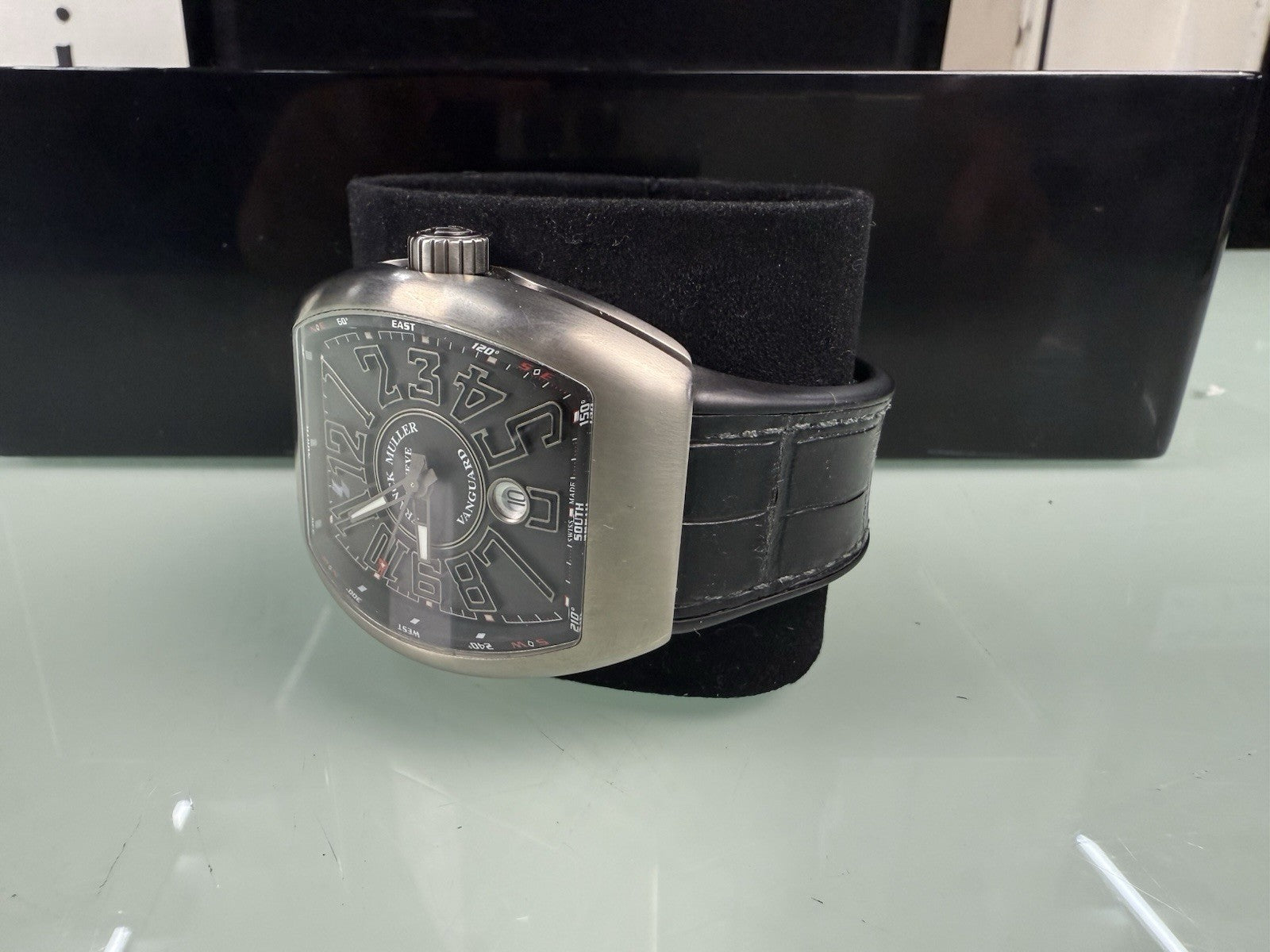 FRANCK MULLER VANGUARD GENEVE MASTER OF COMPLICATIONS V 45 Sc Dt TT BR NR WATCH