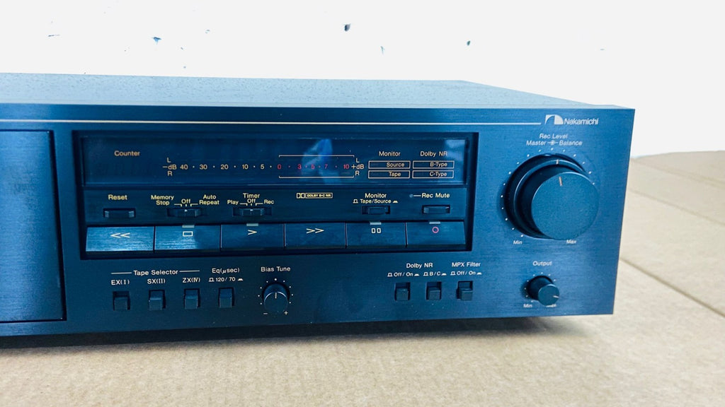 SERVICED NAKAMICHI CR 3E DISCRETE HEAD CASSETTE DECK