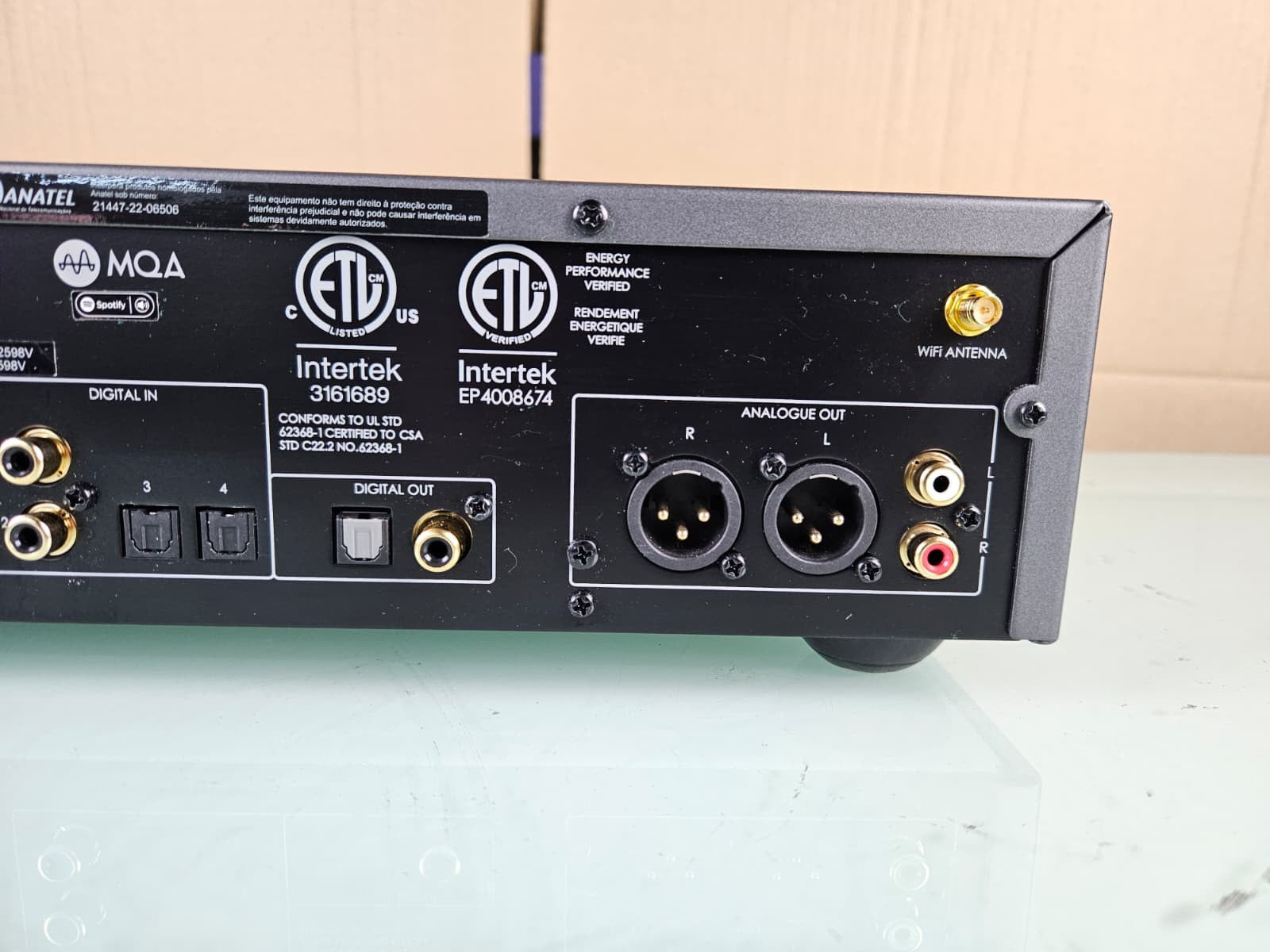 ARCAM ST60 NETWORK STREAMER WITH REMOTE AND 2 AERIALS