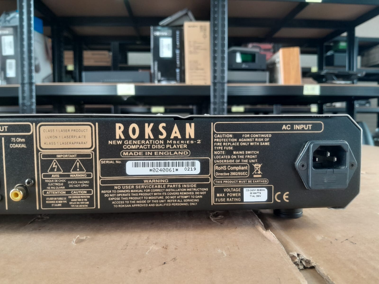 Roksan Caspian M2 New Generation M Series-2 Balanced CD Player