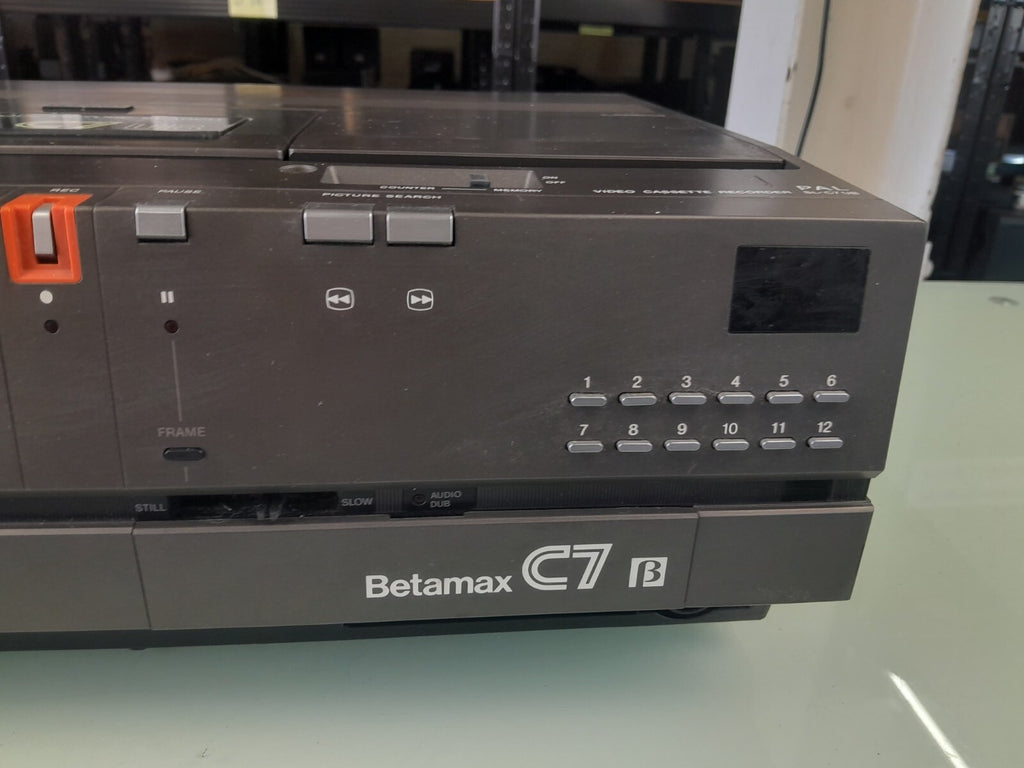 SONY SL C7 UB BETAMAX VIDEO CASSETTE RECORDER #002