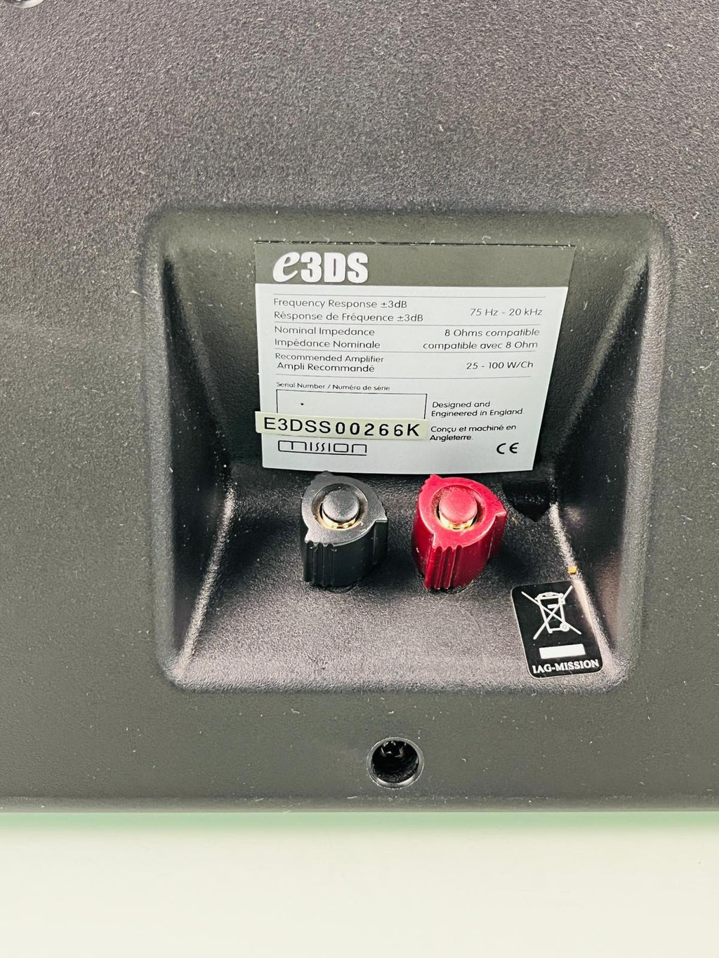 MISSION E3DS SPEAKERS