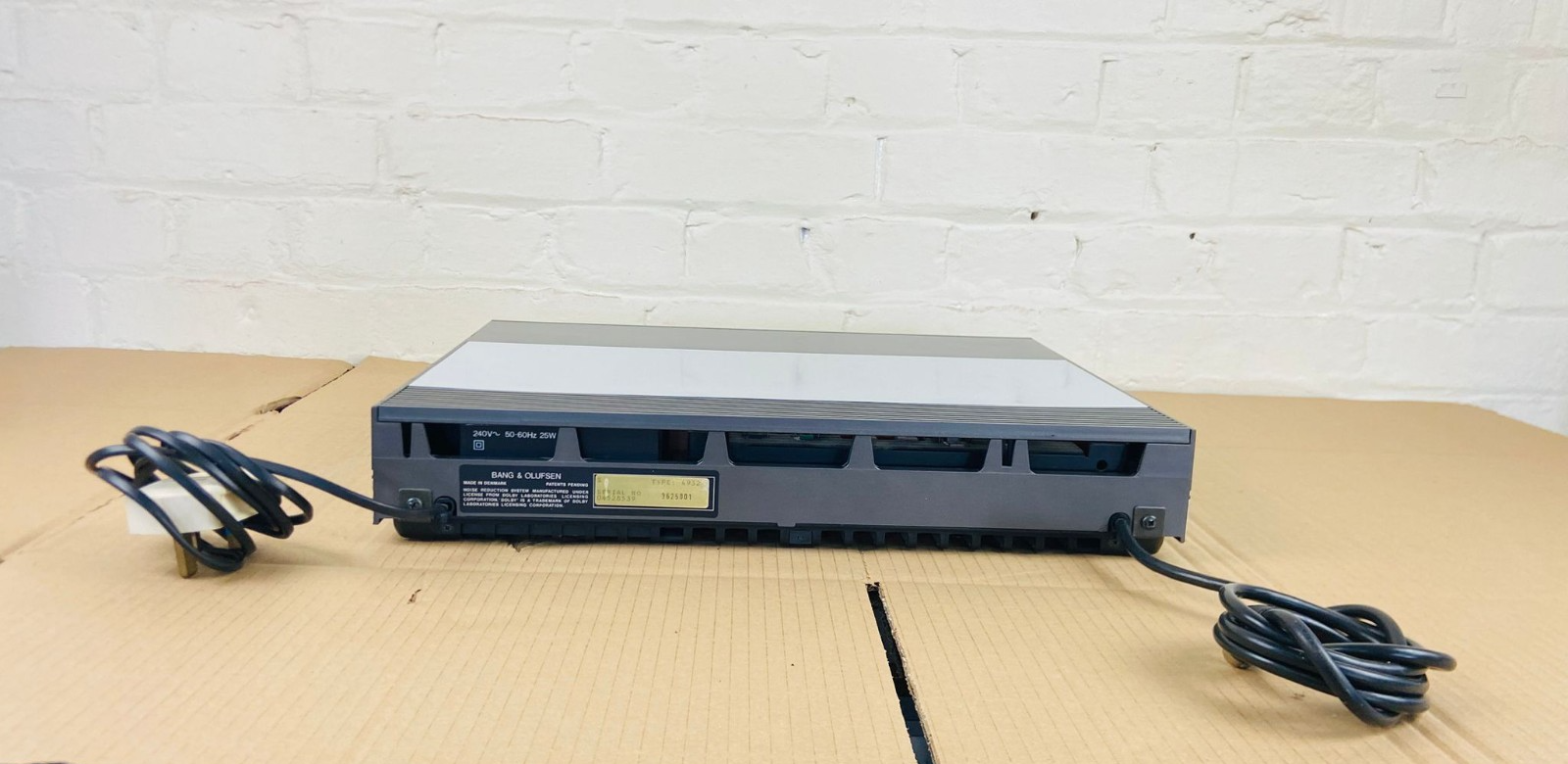 BANG & OLUFSEN B&O BEOCORD 5500 CASSETTE DECK TAPE PLAYER