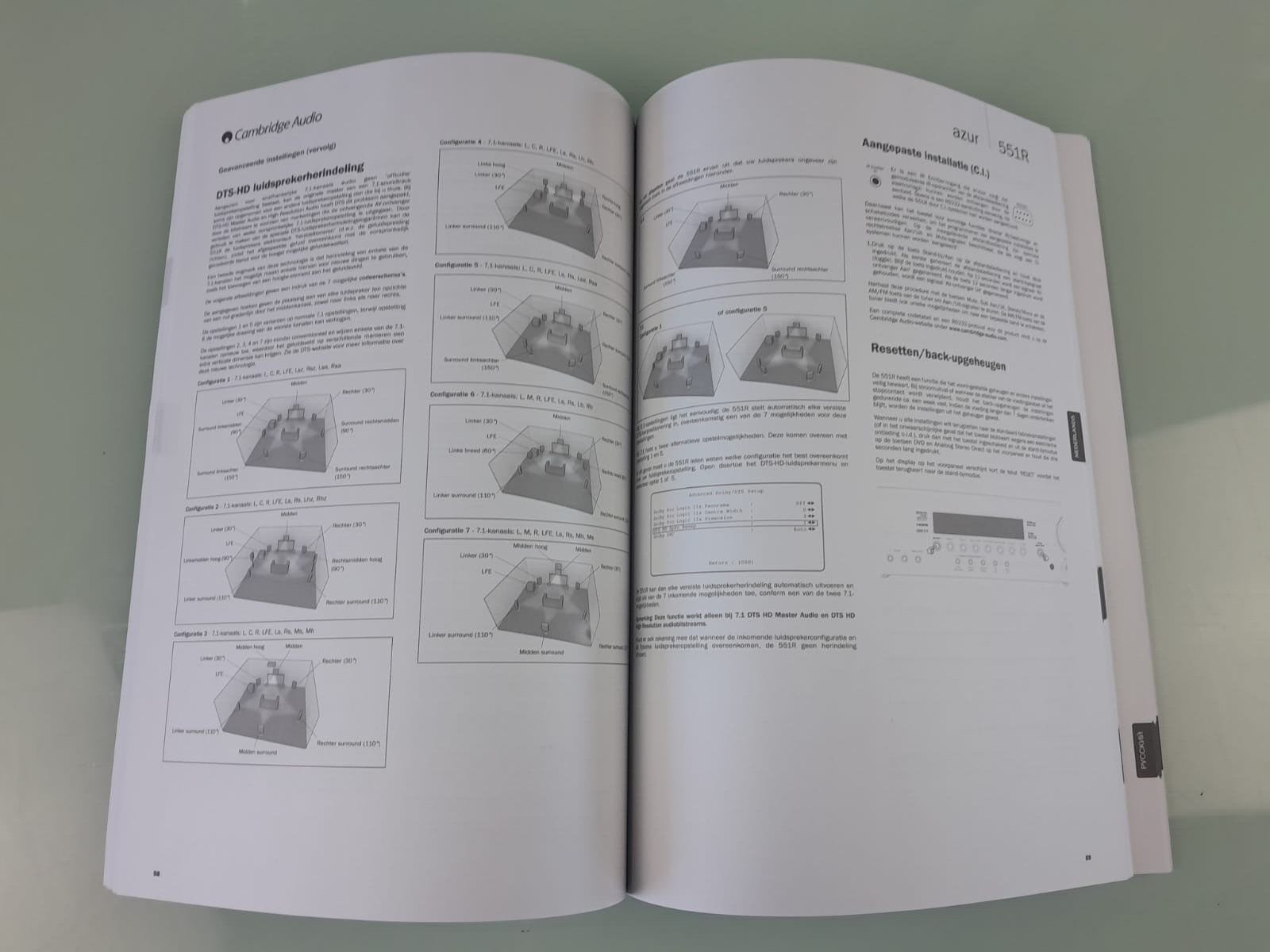 CAMBRIDGE AUDIO AZUR 551R MANUAL