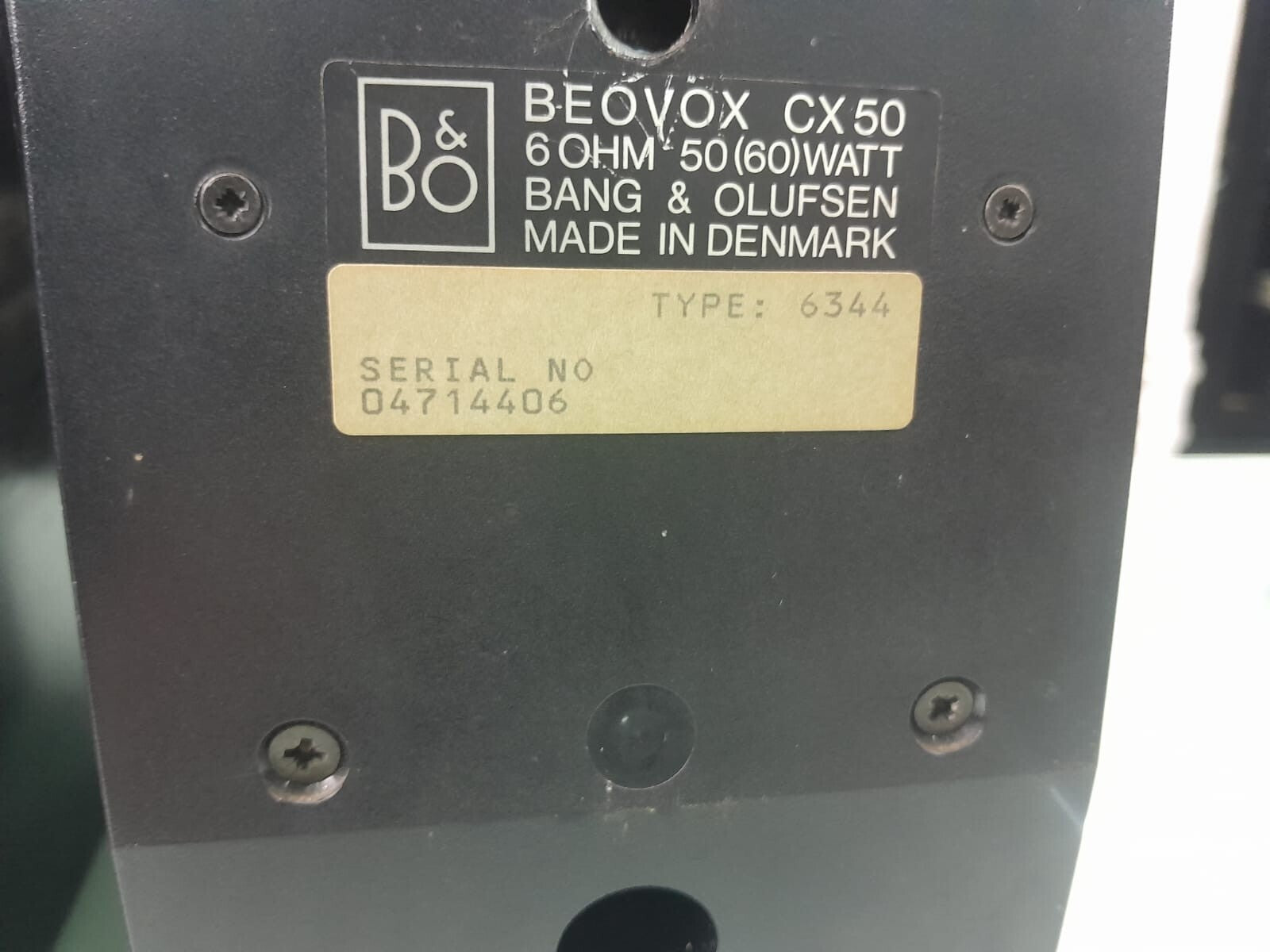 B&O BANG & OLUFSEN BEOVOX CX 50 SPEAKERS