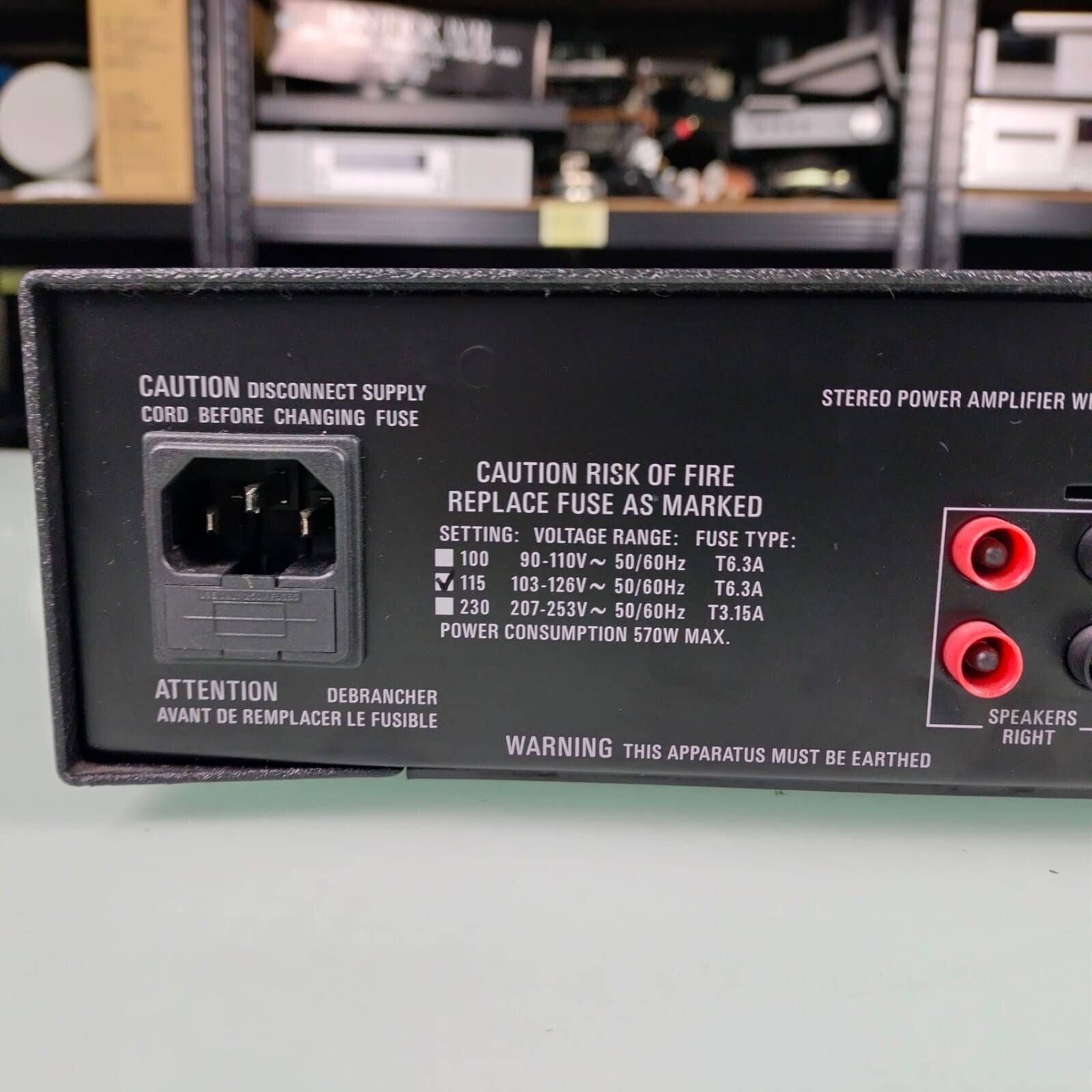 LINN LK85 STEREO POWER AMPLIFIER #003