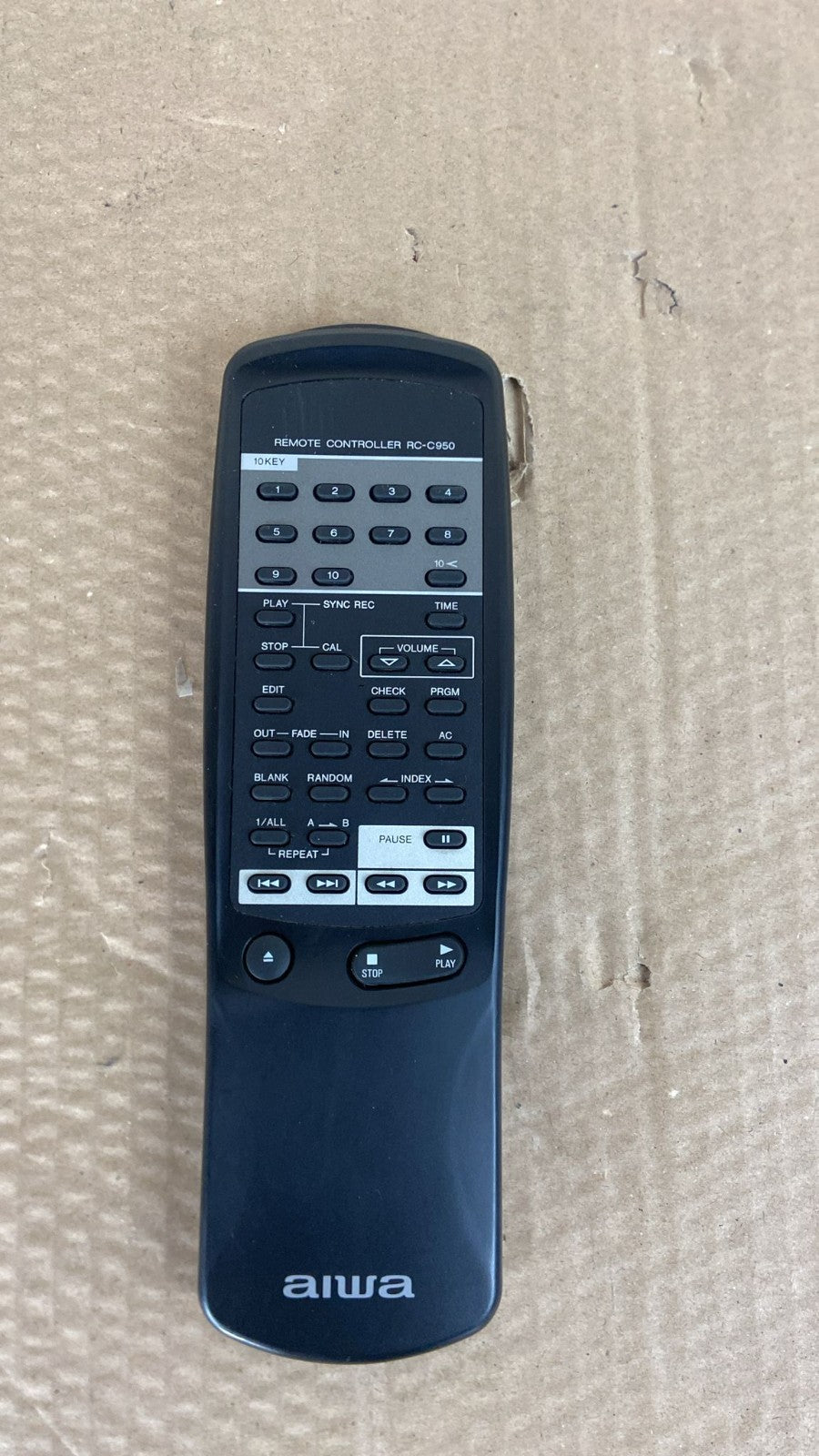AIWA XC 950 CD PLAYER WITH REMOTE