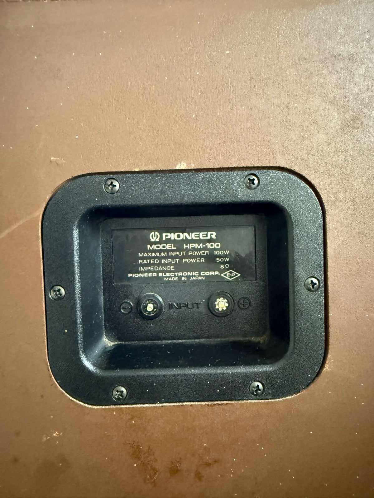 PIONEER HPM 100 SPEAKERS