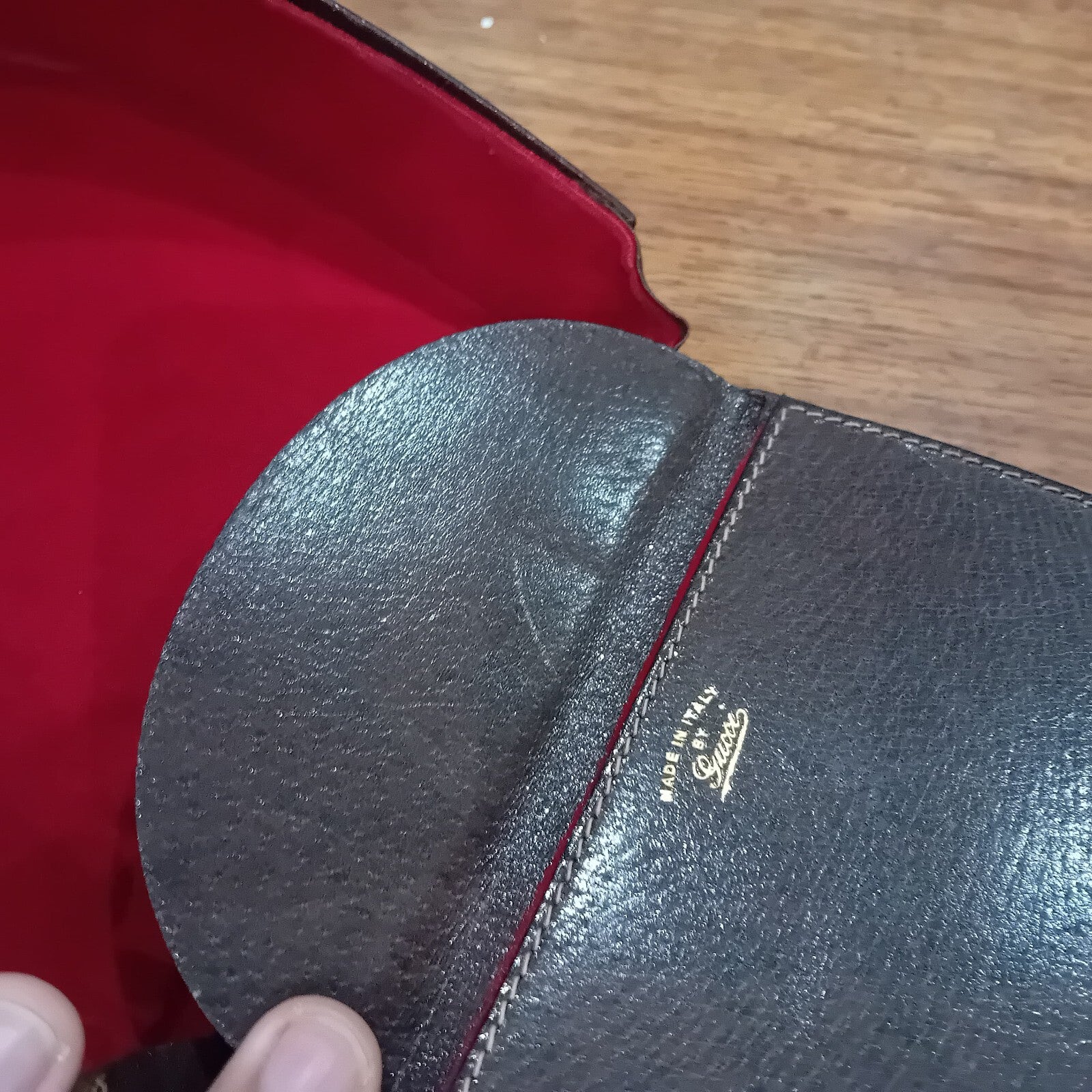 VINTAGE 1970'S GUCCI PENNY COIN PURSE