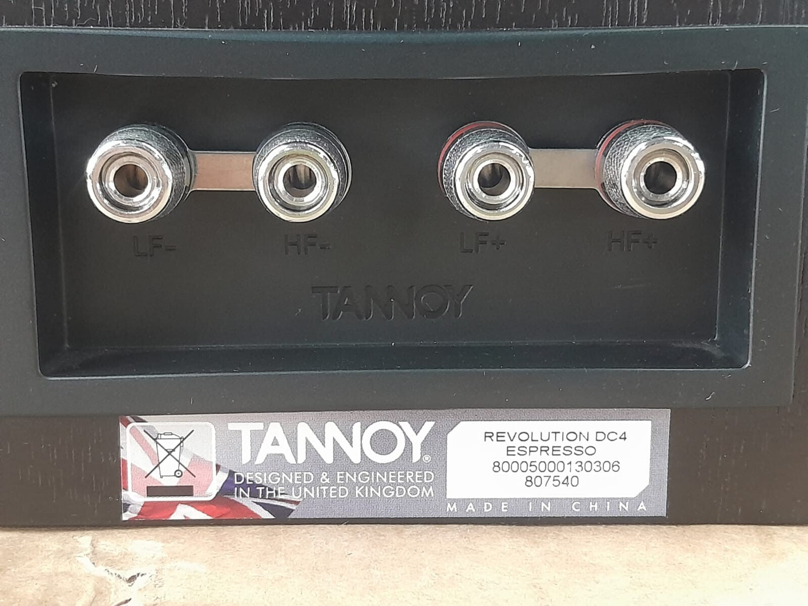 Tannoy Revolution DC4 ESPRESSO Speakers