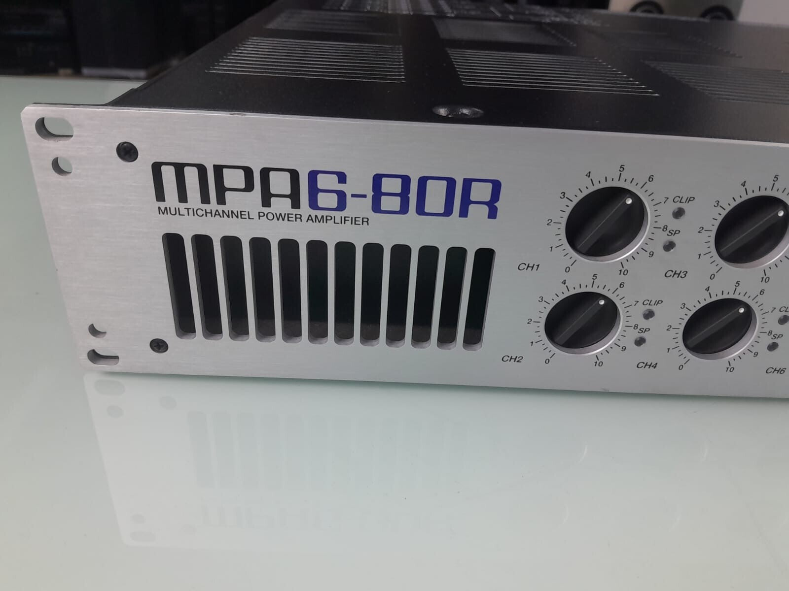 ECLER MPA6 80R MULTICHANNEL POWER AMPLIFIER