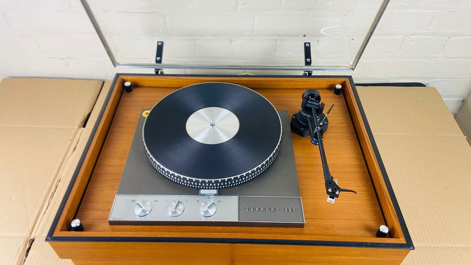 GARRARD 401 TURNTABLE LINN BASIK LV X TONEARM REGA CARBON CARTRIDGE