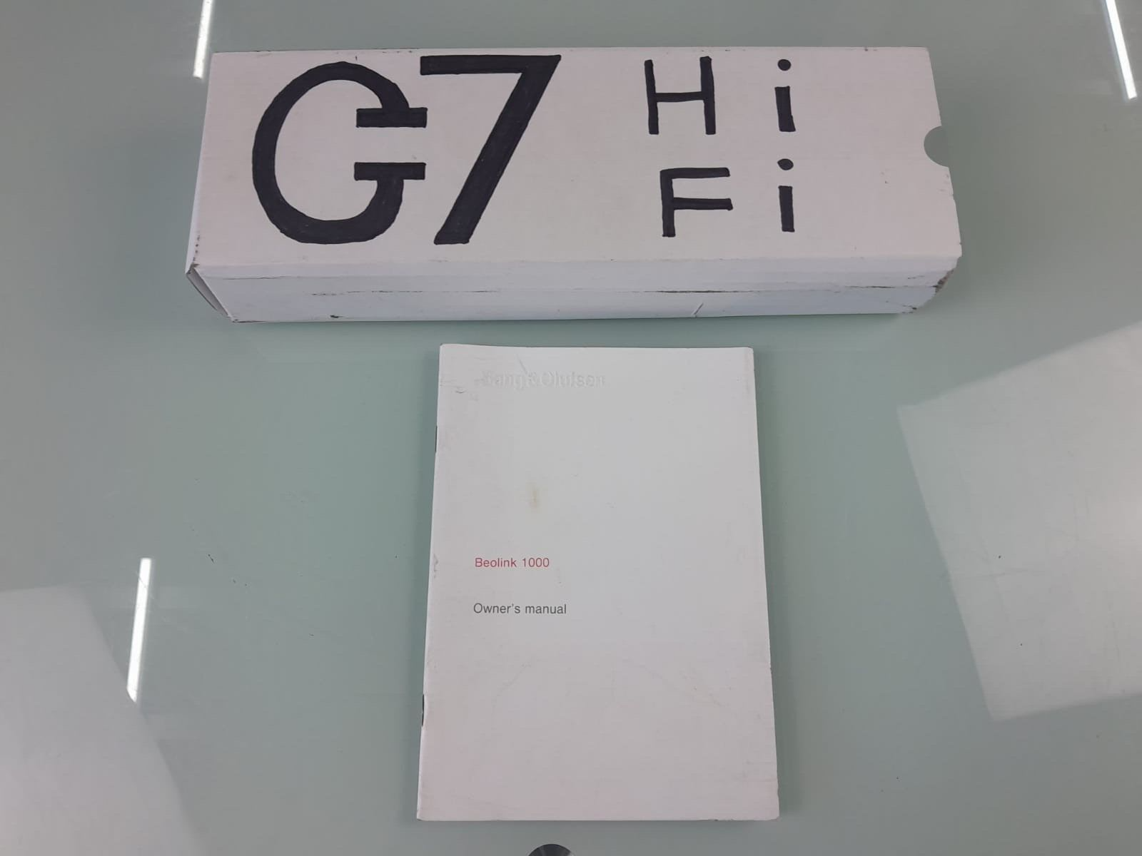 BANG & OLUFSEN B&O BEOLINK 1000 REMOTE CONTROL OWNER'S MANUAL