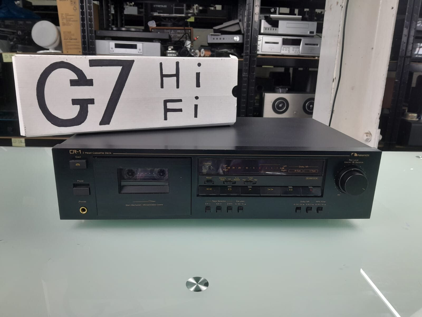 NAKAMICHI CR 1 2 HEAD CASSETTE DECK