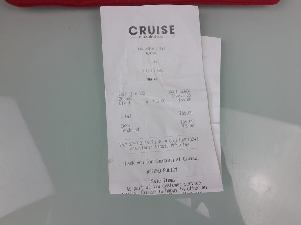 CHRISTIAN LOUBOUTIN LADY HIGH HEEL SHOES