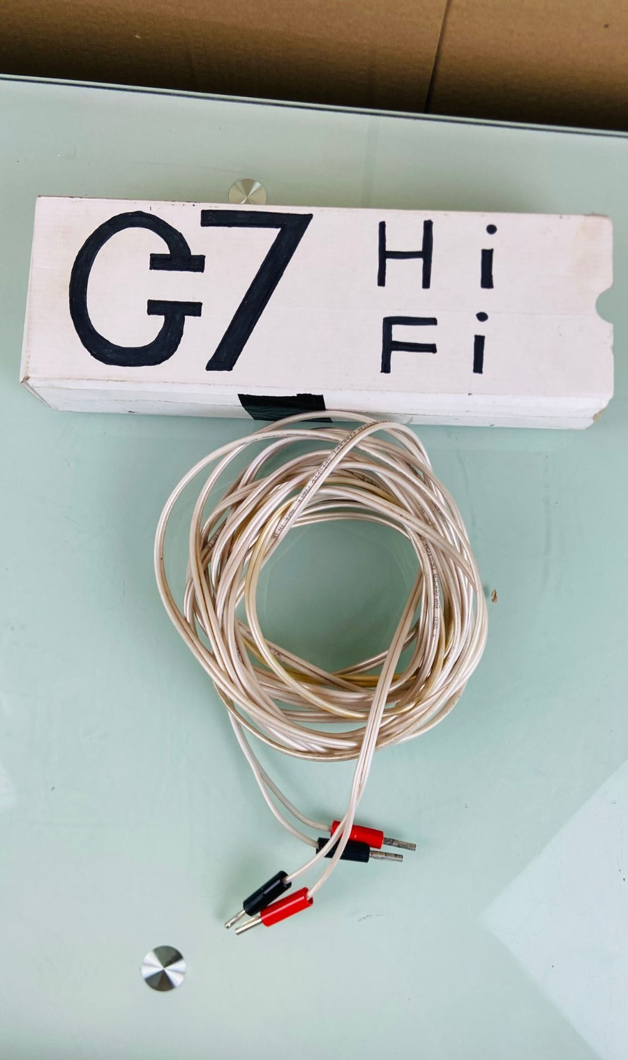 QED BALANCED DESIGN CONCEPT SPEAKER CABLE #002