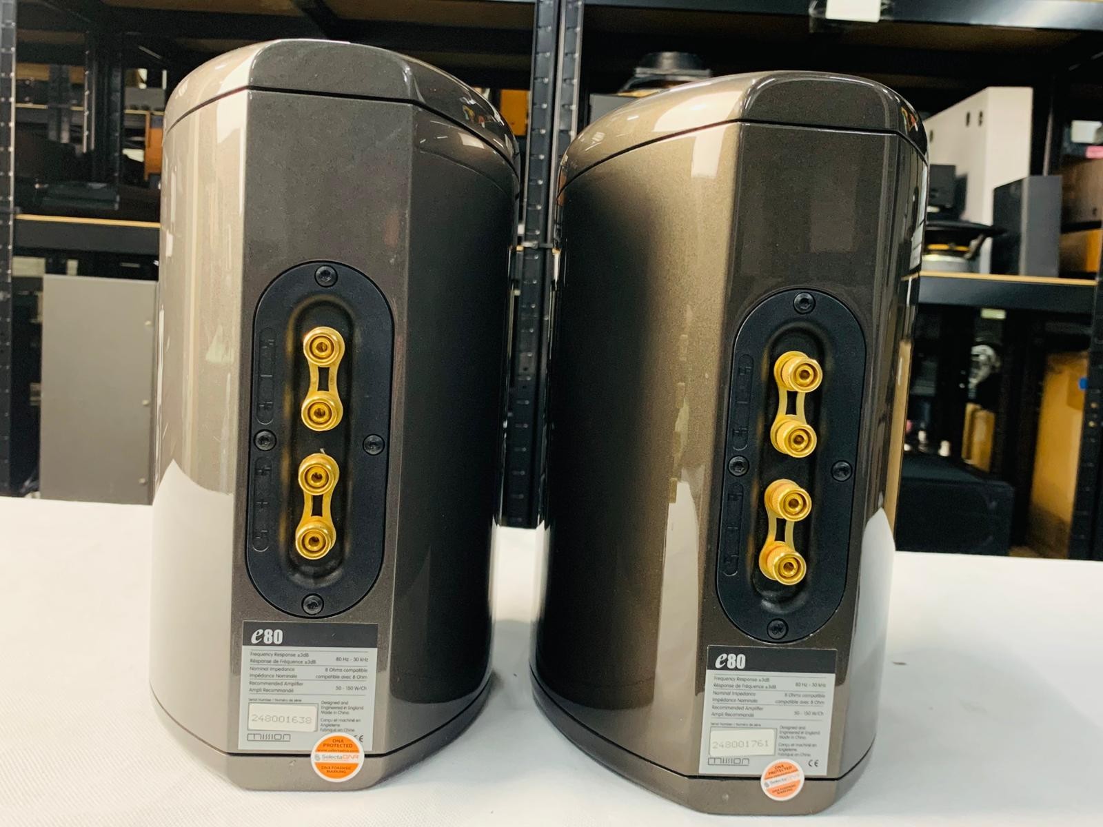 MISSION ELEGANTE E80 SPEAKERS