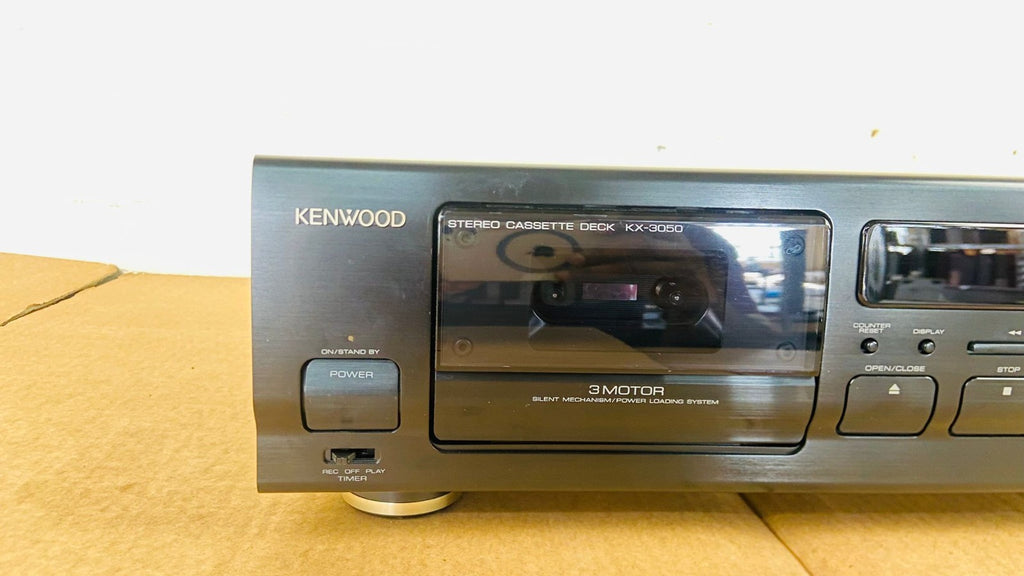 SERVICED KENWOOD KX 3050 STEREO CASSETTE DECK