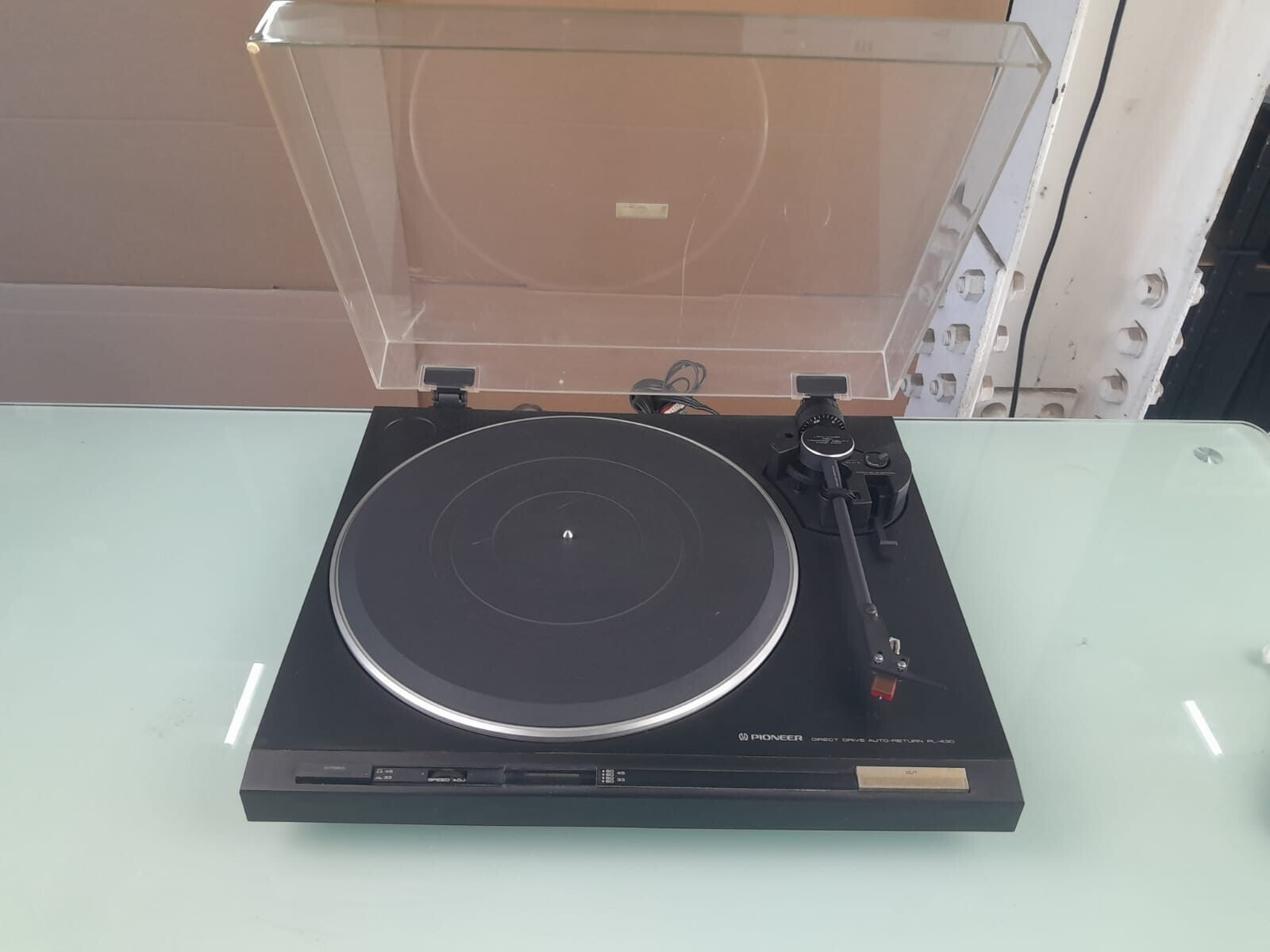 PIONEER PL 430 DIRECT-DRIVE AUTO-RETURN TURNTABLE