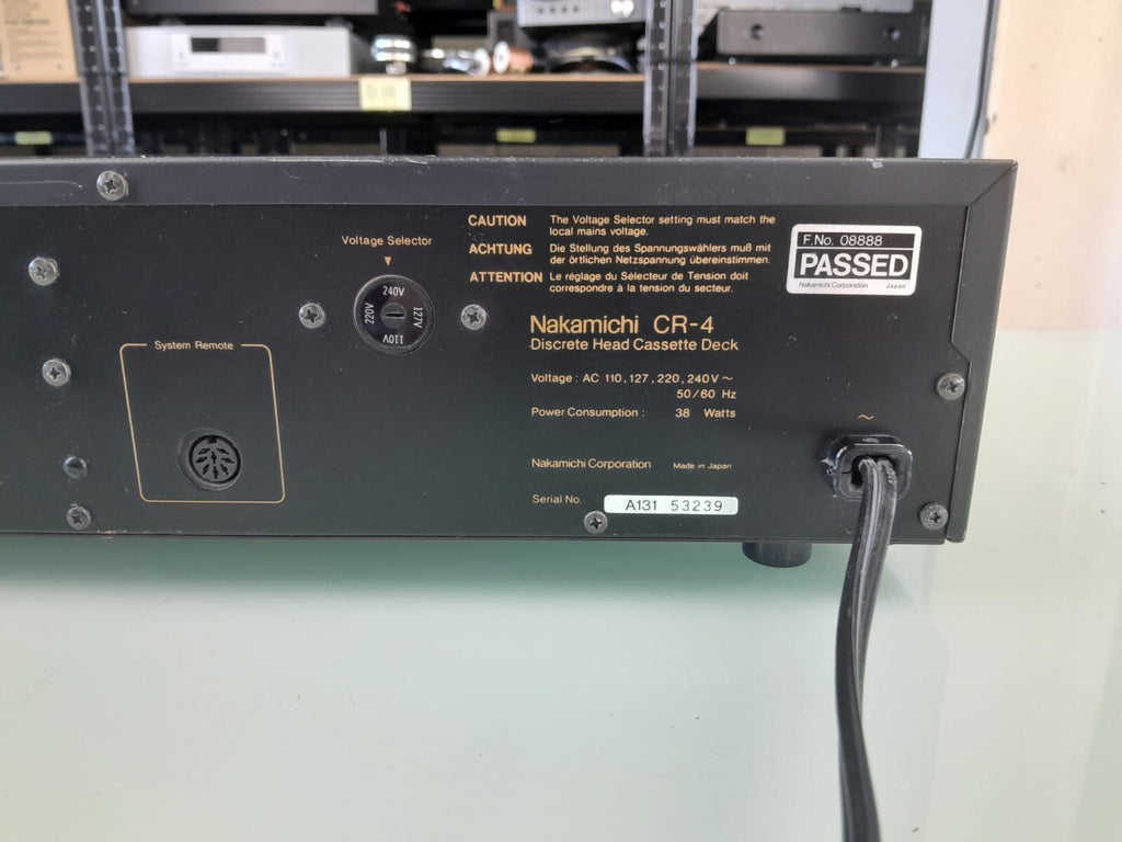 NAKAMICHI CR 4 DISCRETE HEAD CASSETTE DECK