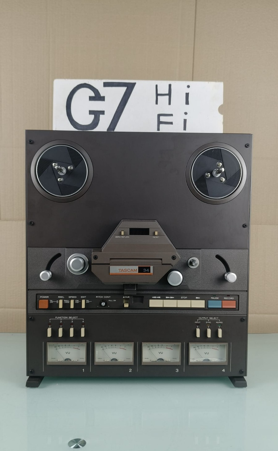 SERVICED TASCAM 34 REEL TO REEL