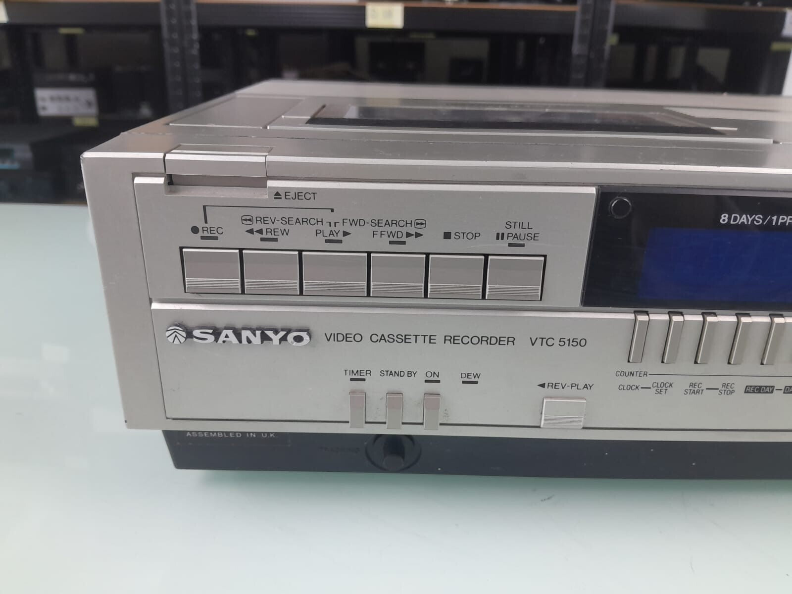 SANYO VTC 5150 VIDEO CASSETTE RECORDER