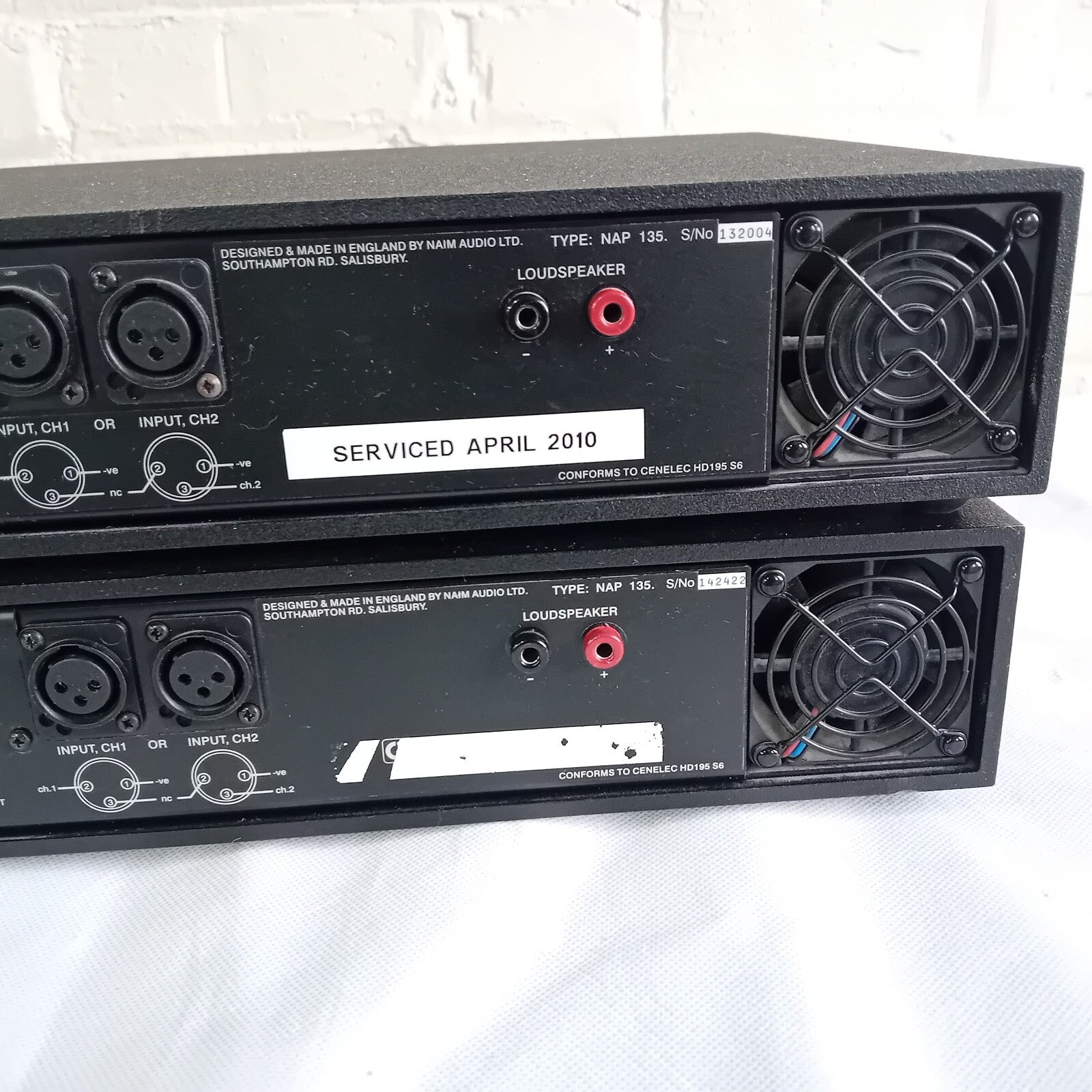 NAIM AUDIO NAP 135 MONOBLOCKS POWER AMPLIFIERS NAP135