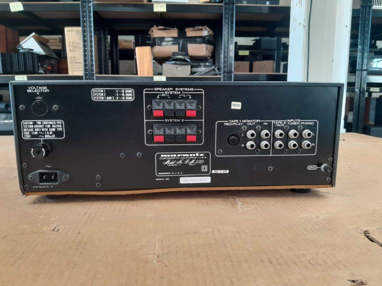 Marantz PM250 Stereo Amplifier