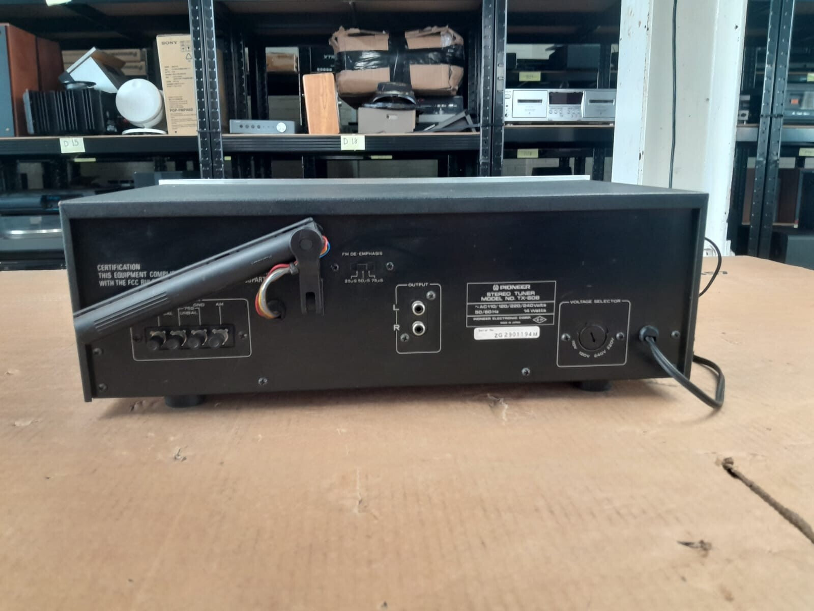 Pioneer TX-608 Stereo Tuner