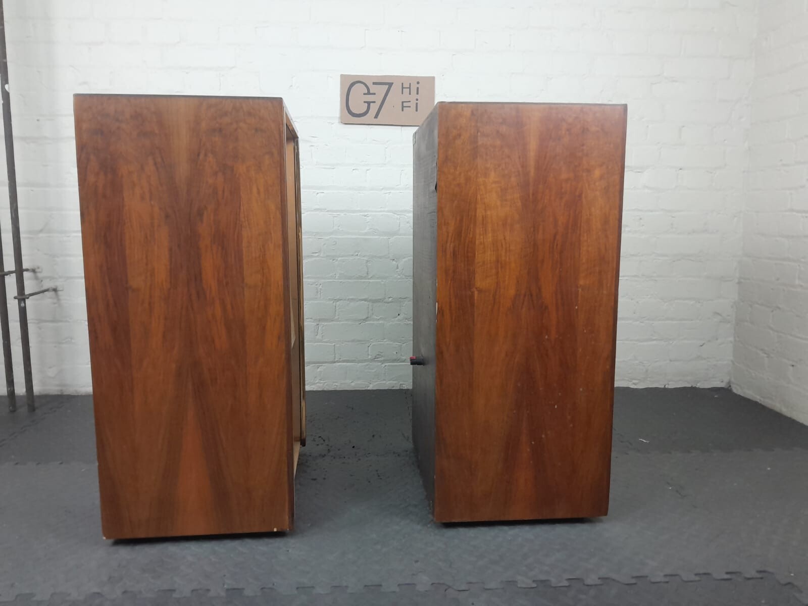 LOWTHER ACOUSTA ALNICO PM6A FULL RANGE FLOOR STANDING SPEAKERS