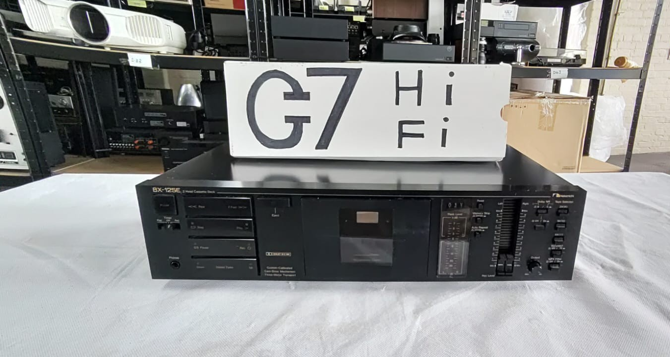 NAKAMICHI BX 125E 2 HEAD CASSETTE DECK