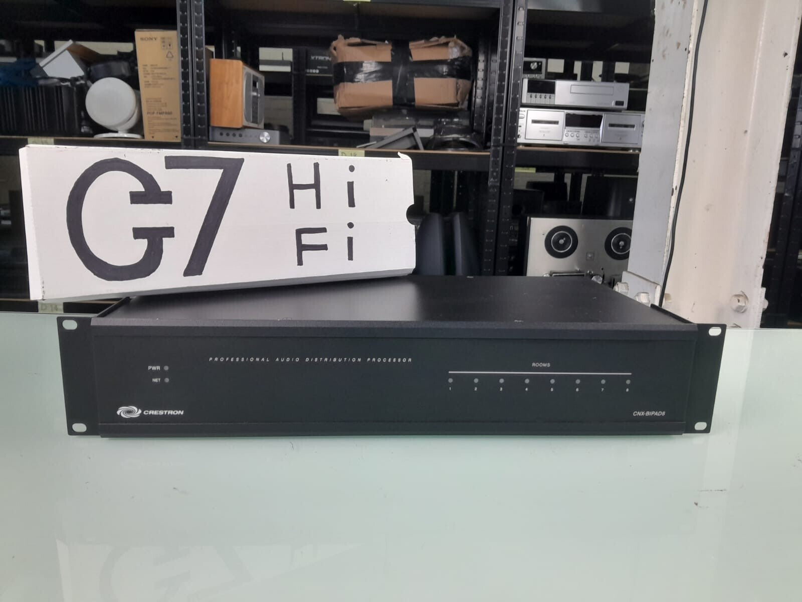 CRESTRON CNX BIPAD8 PROFESSIONAL AUDIO DISTRIBUTION PROCESSOR