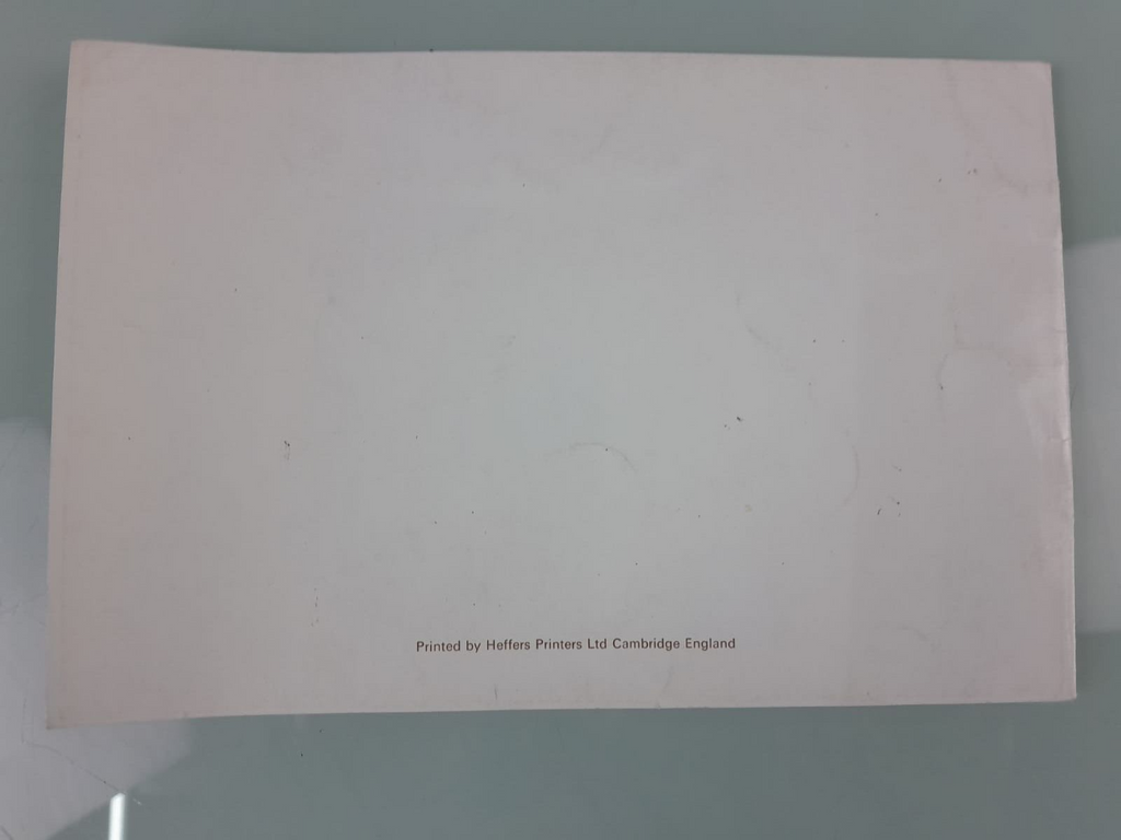 QUAD 303 POWER AMPLIFIER INSTRUCTION BOOK / MANUAL